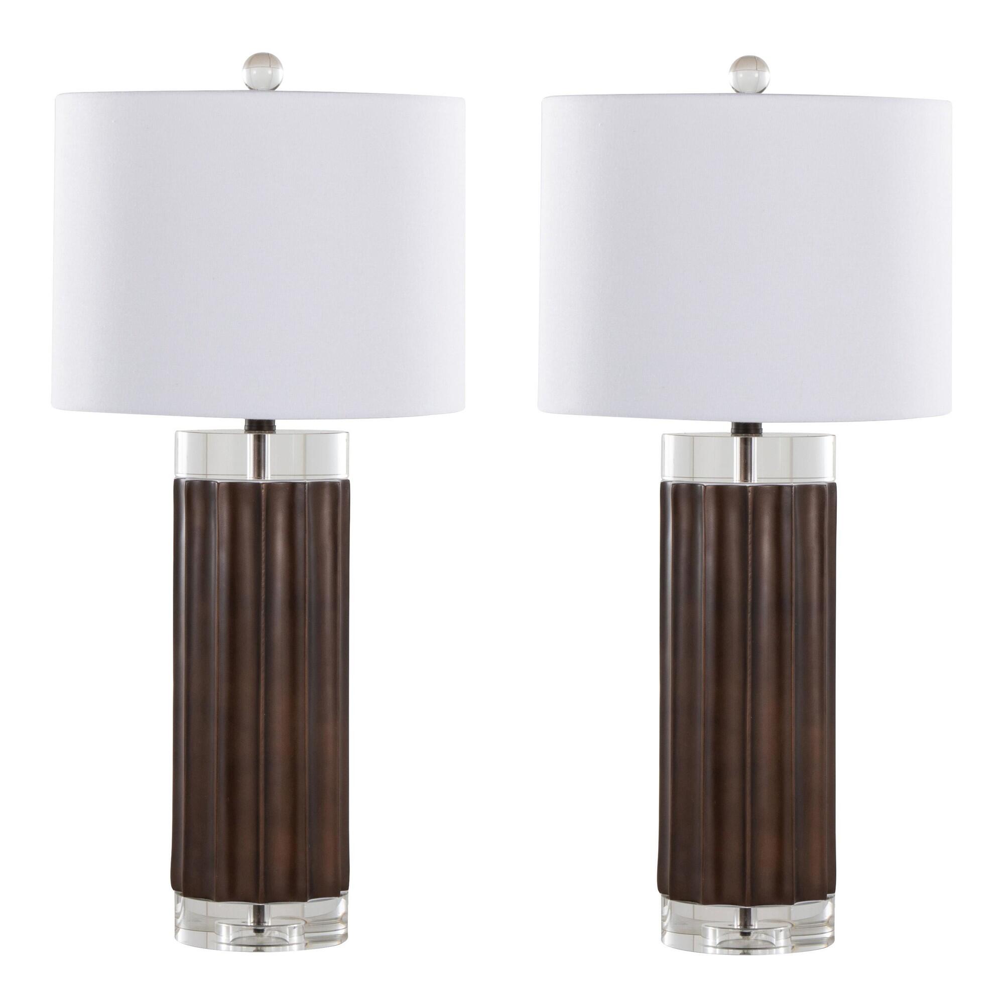 LumiSource Cylinder Table Lamp (Set of 2), , large