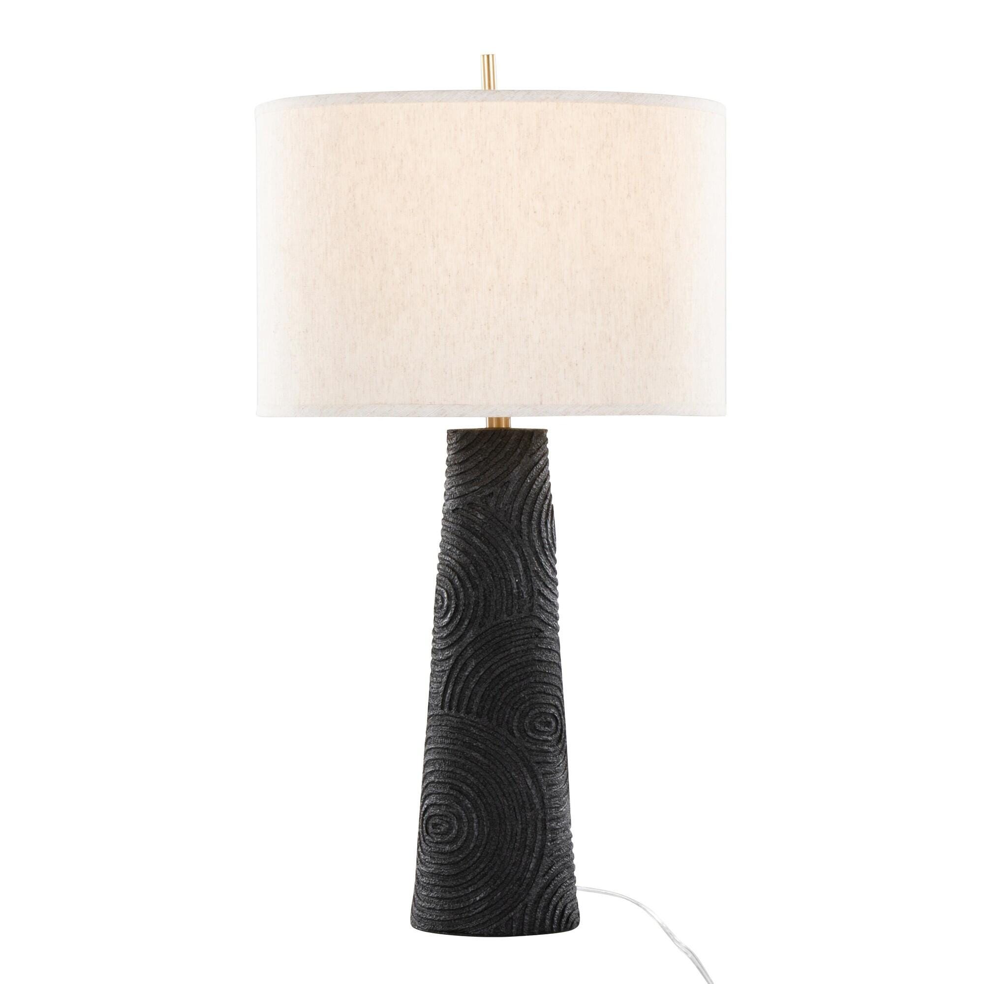 LumiSource Kona Round Table Lamp (Set of 2), , large