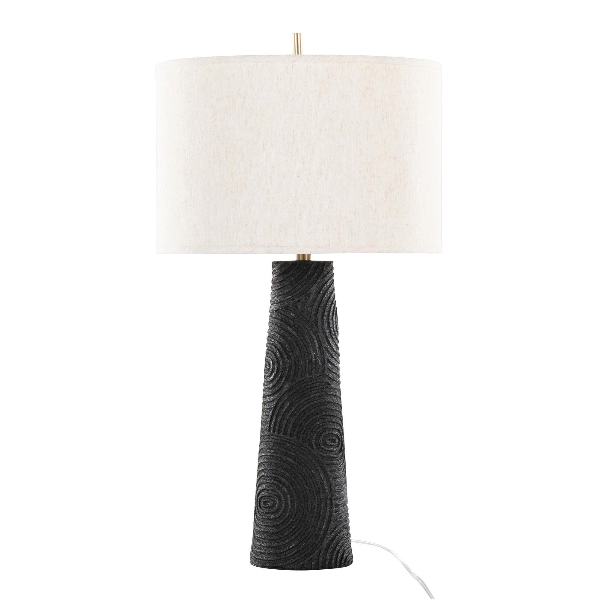 LumiSource Kona Round Table Lamp (Set of 2), , large
