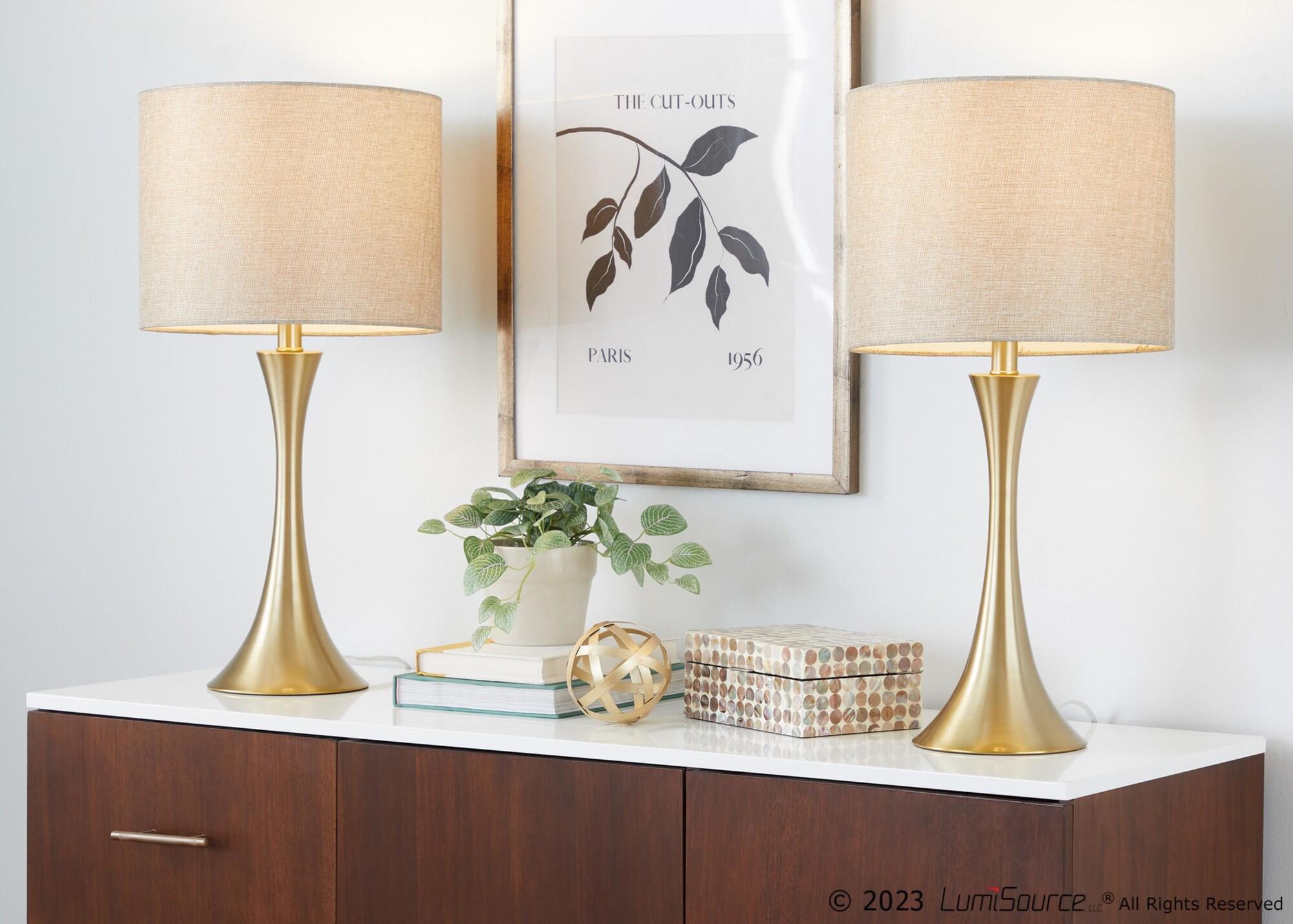 LumiSource Lenuxe Table Lamp (Set of 2), , rollover