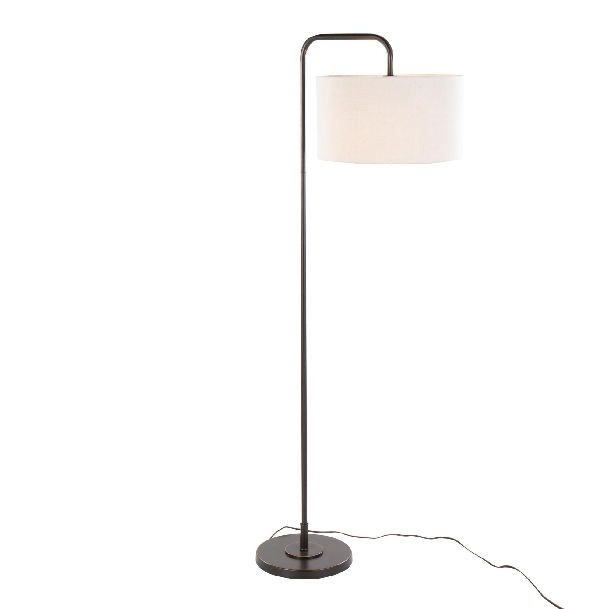 LumiSource Puck Arc Floor Lamp | Ashley