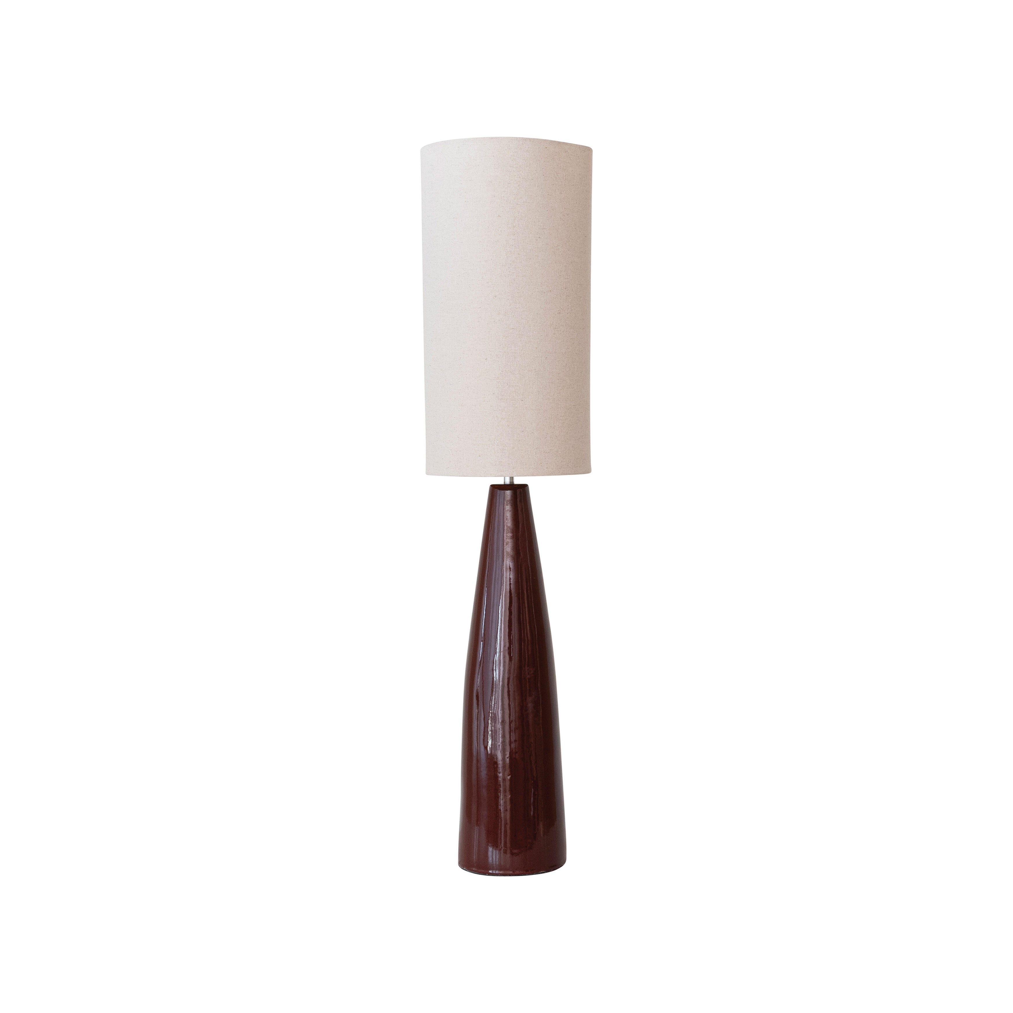 Storied Home Floor Lamp with Reactive Glaze, , large