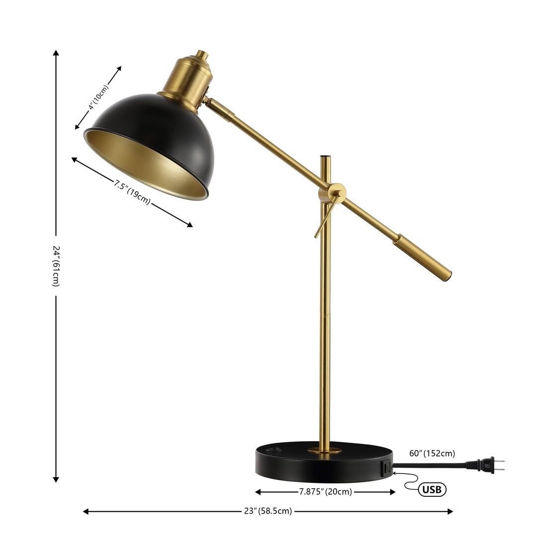 Safavieh Amur Table Lamp With USB Port, , large