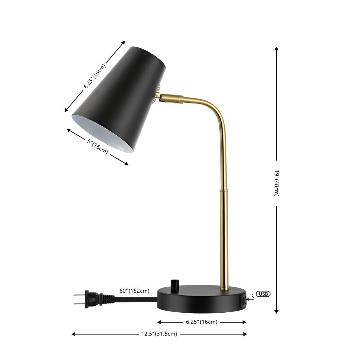 Safavieh Arynn Table Lamp With USB Port, , large