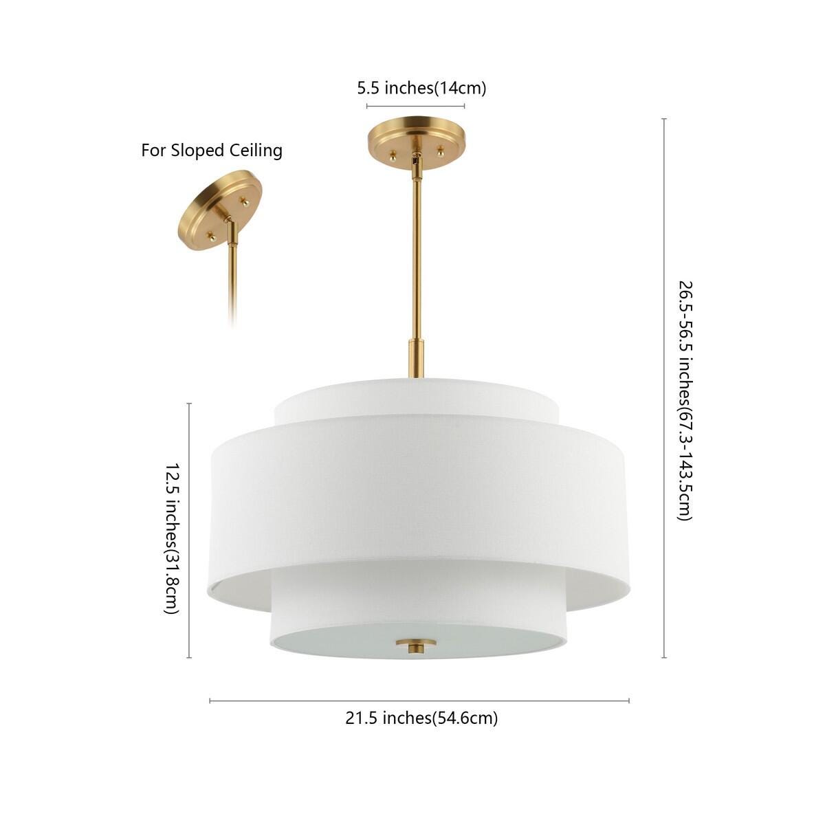 Safavieh Cambrie 3-Light Chandelier, , large