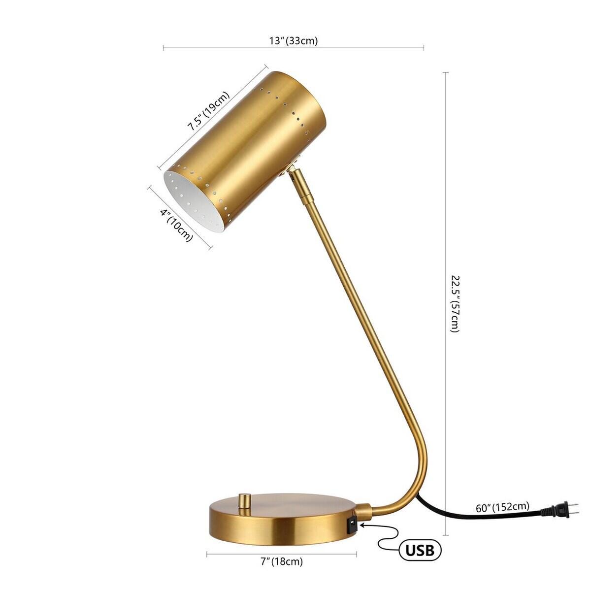 Safavieh Crane Table Lamp With USB Port, , large