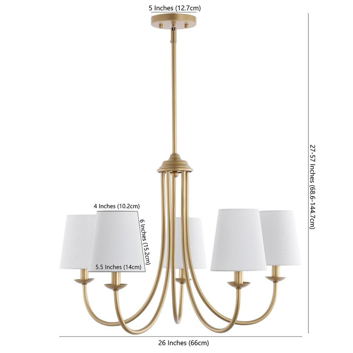 Safavieh Darryn 5-Light Chandelier, , large