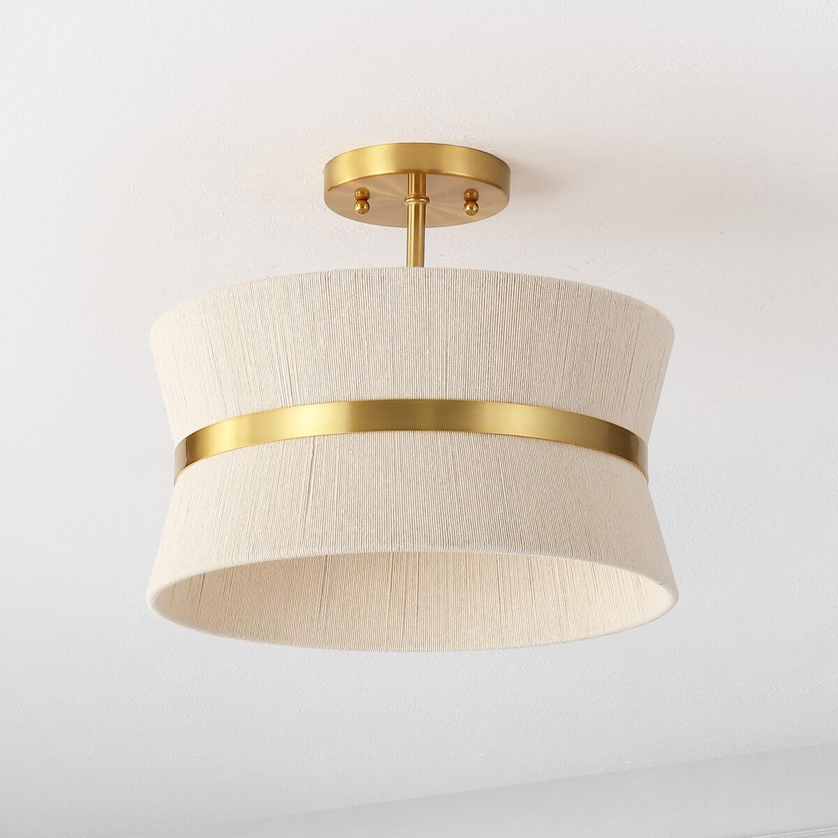 Safavieh Desert Semi-Flush Mount Light, , large