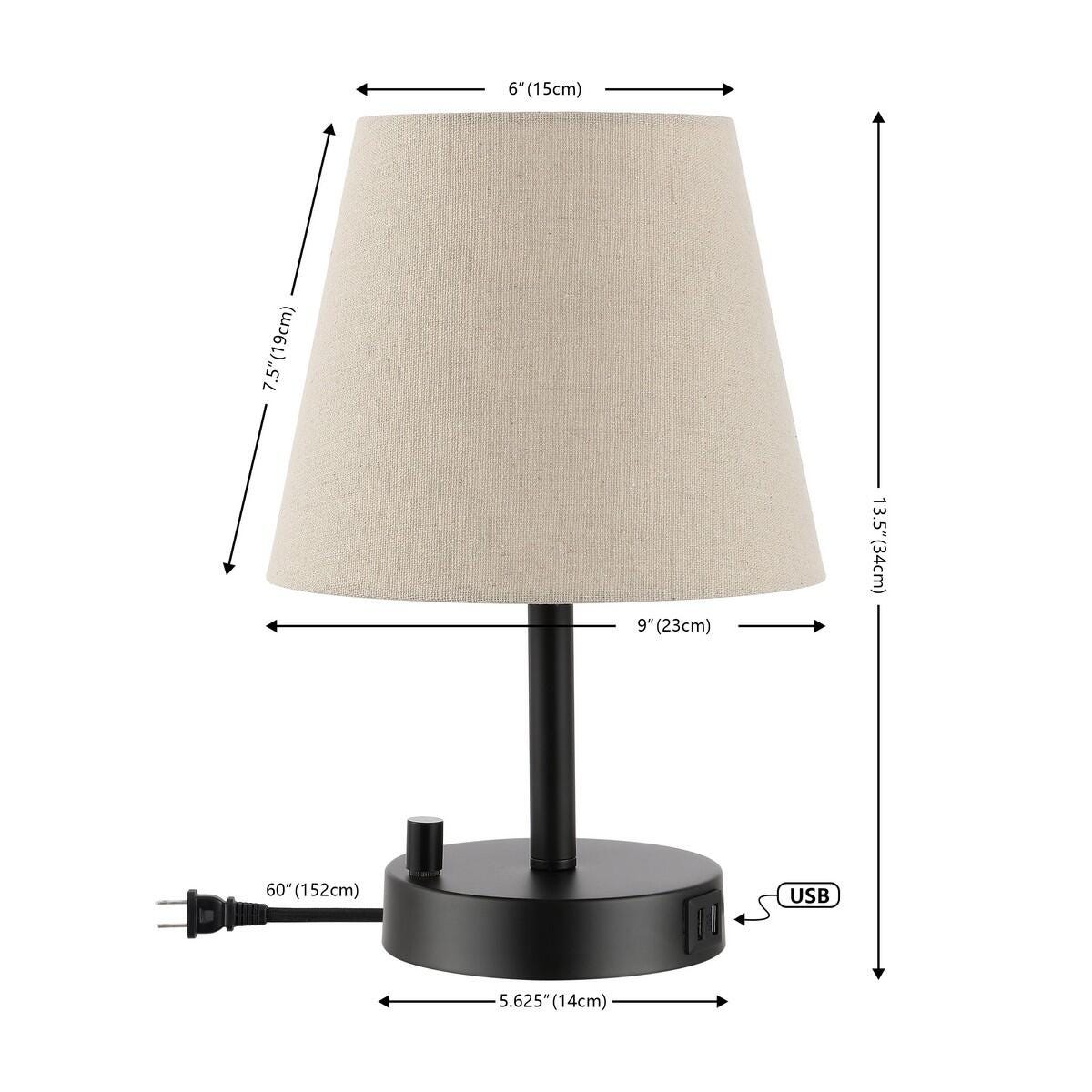 Safavieh Dexter Table Lamp With USB Port, , large