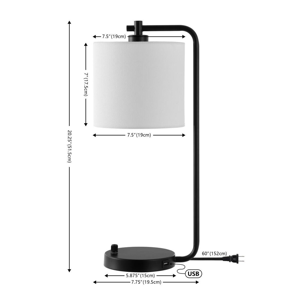Safavieh Follett Table Lamp With USB Port, , large