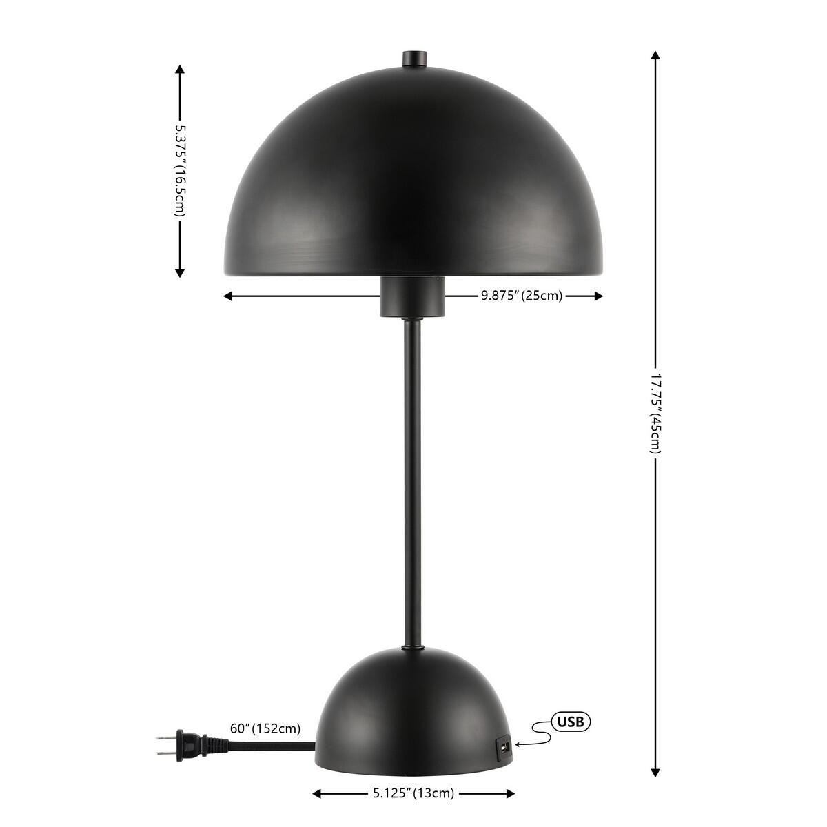 Safavieh Ixora Table Lamp With USB Port, , large