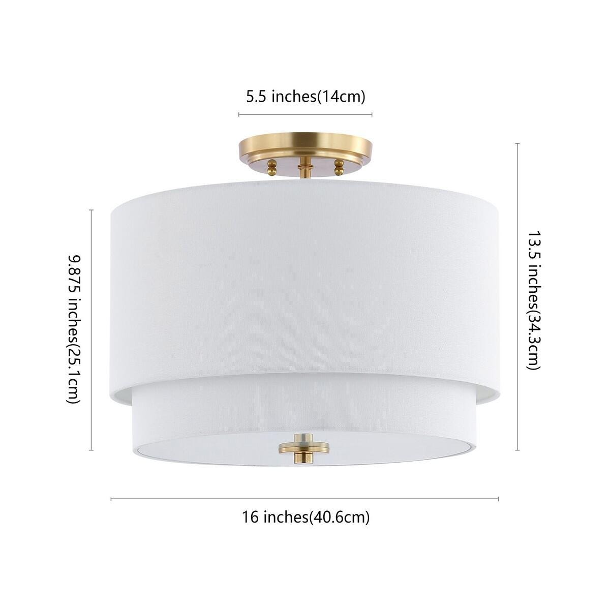 Safavieh Laconia Flush Mount Light, , large