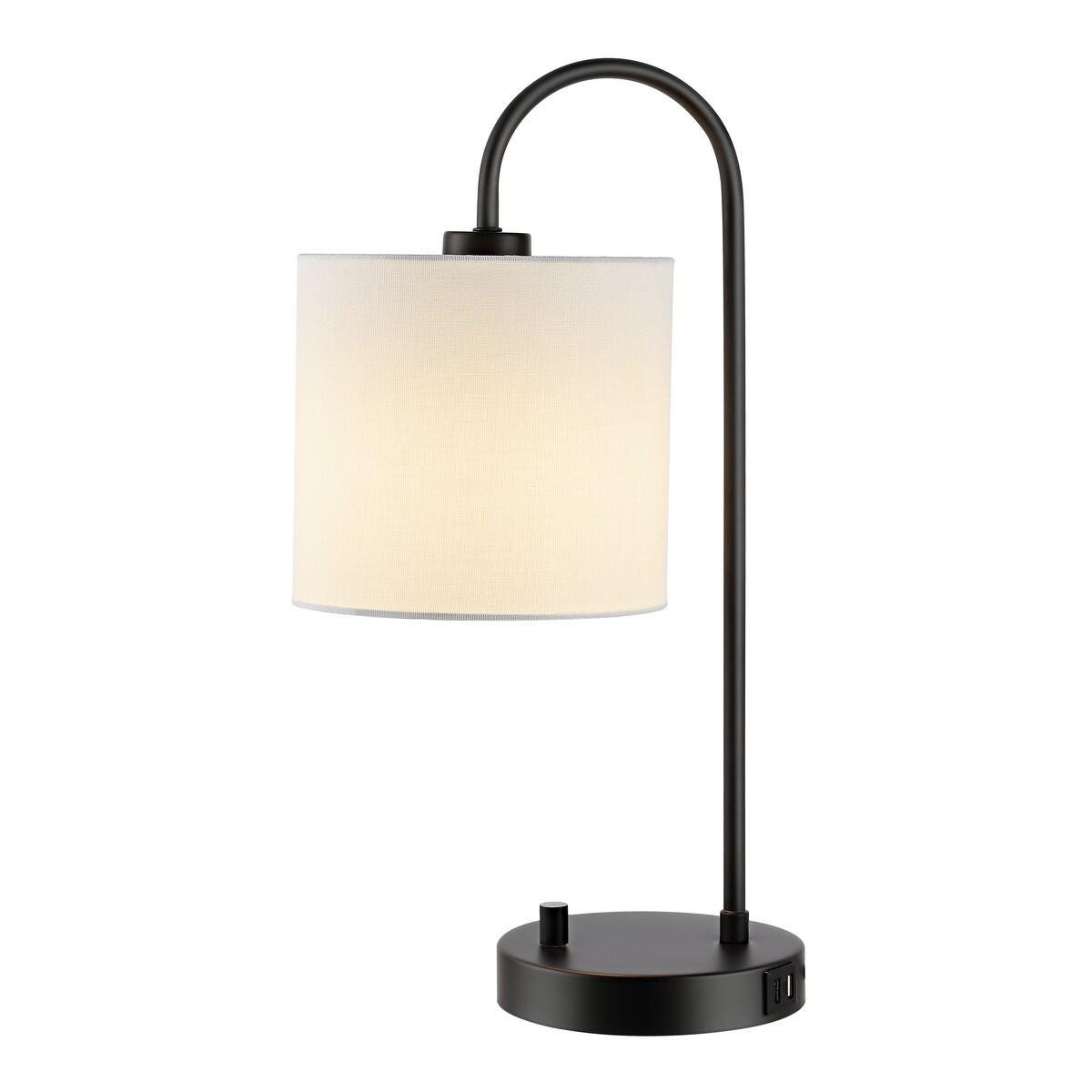 Safavieh Lybrin Table Lamp With USB Port, , large