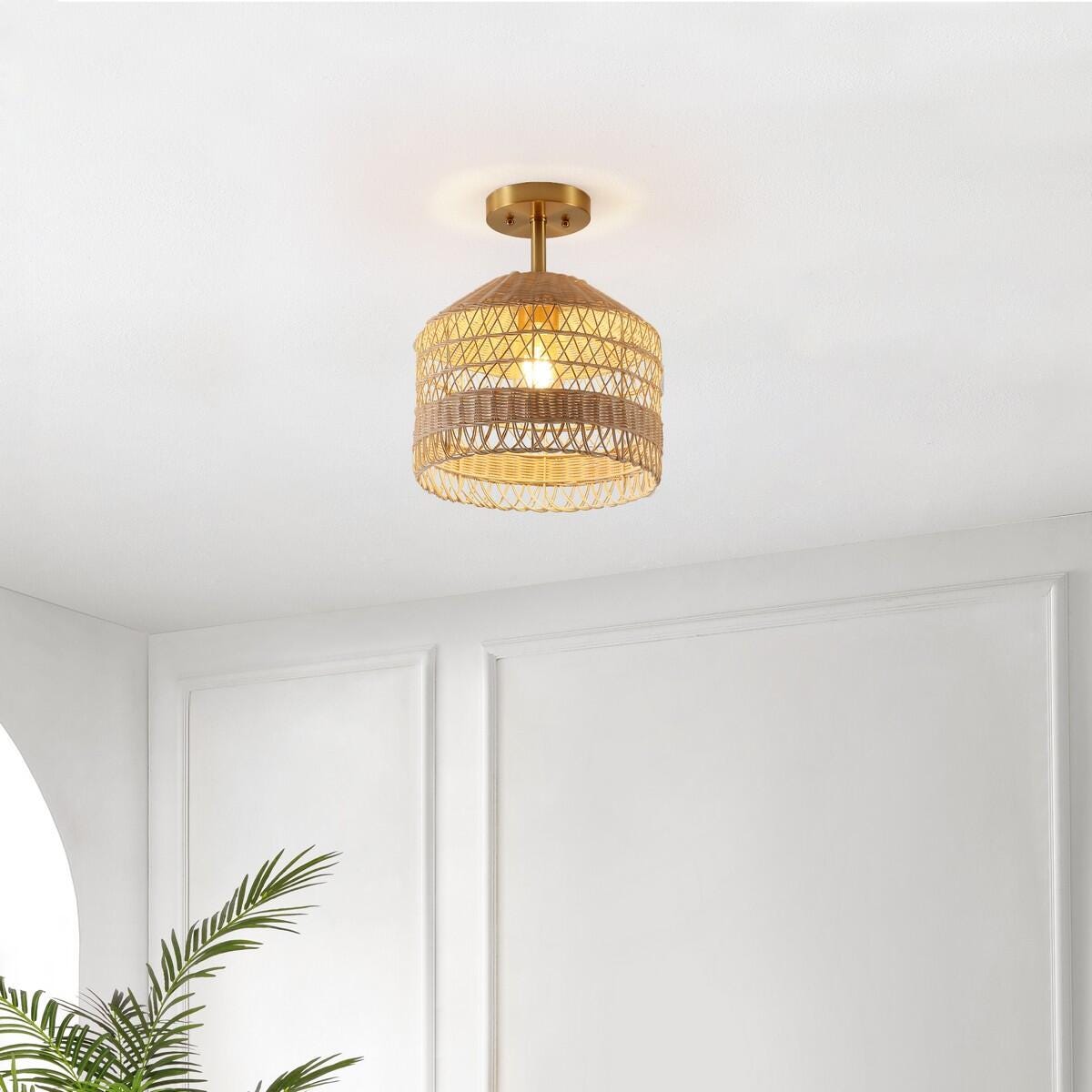 Safavieh Noyuna Flush Mount Light, , large