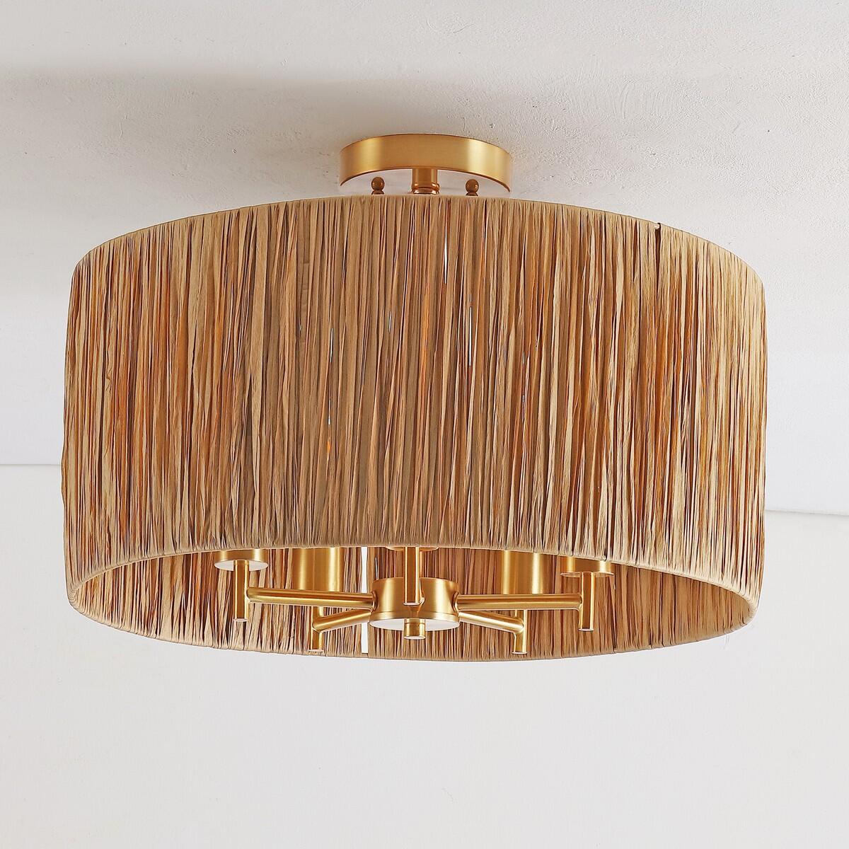 Safavieh Selah Flush Mount Light, , large