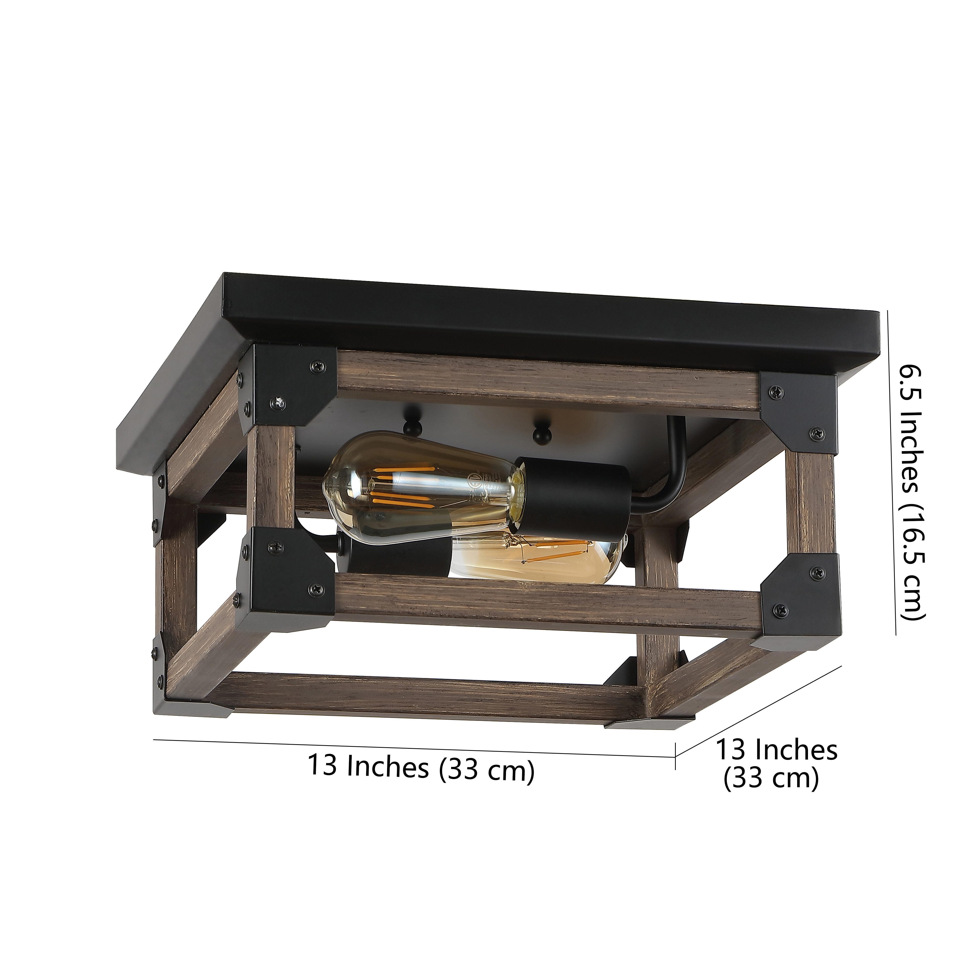 Jonathan Y 2-Light LED Flush Mount, , large