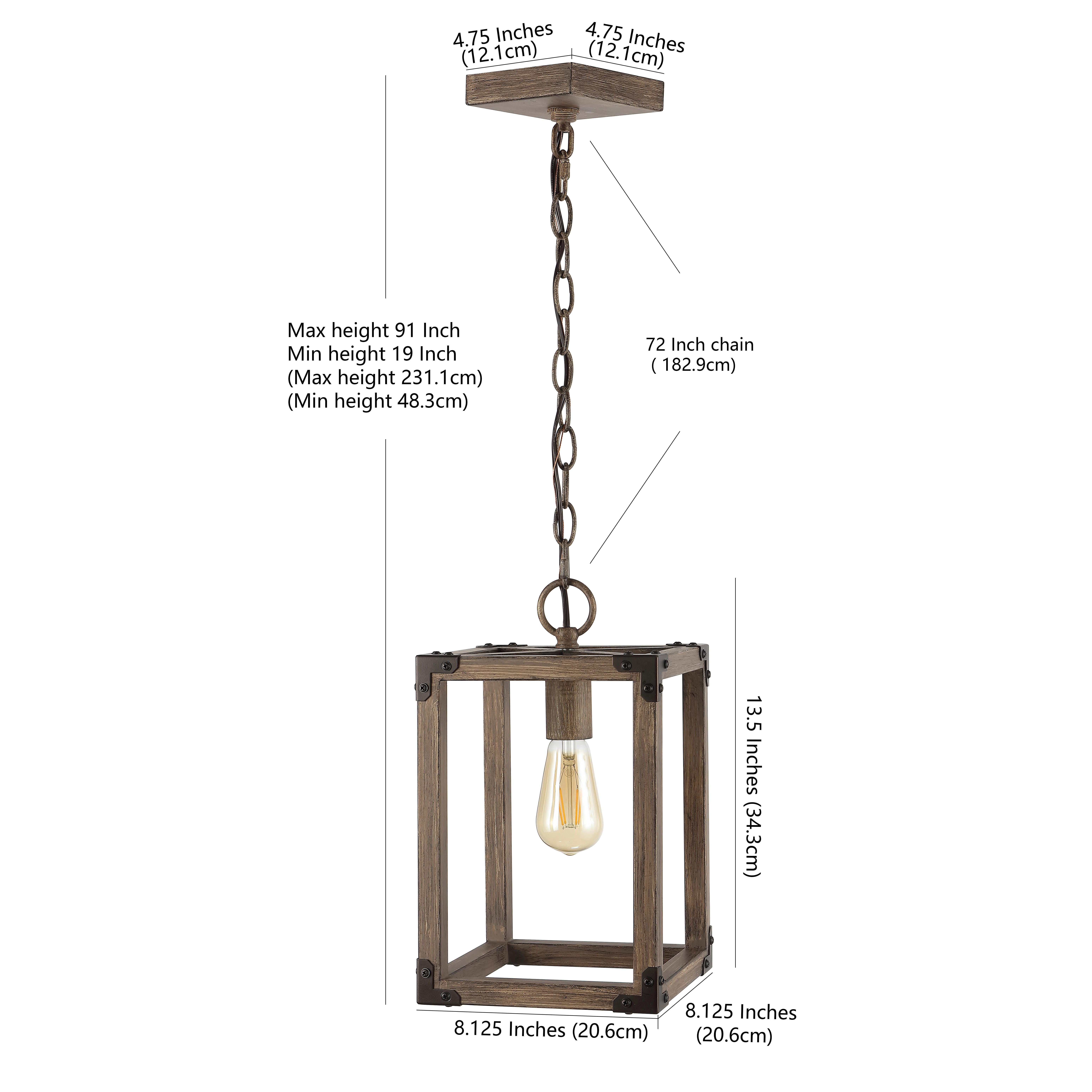 Jonathan Y Adjustable LED Pendant, , large