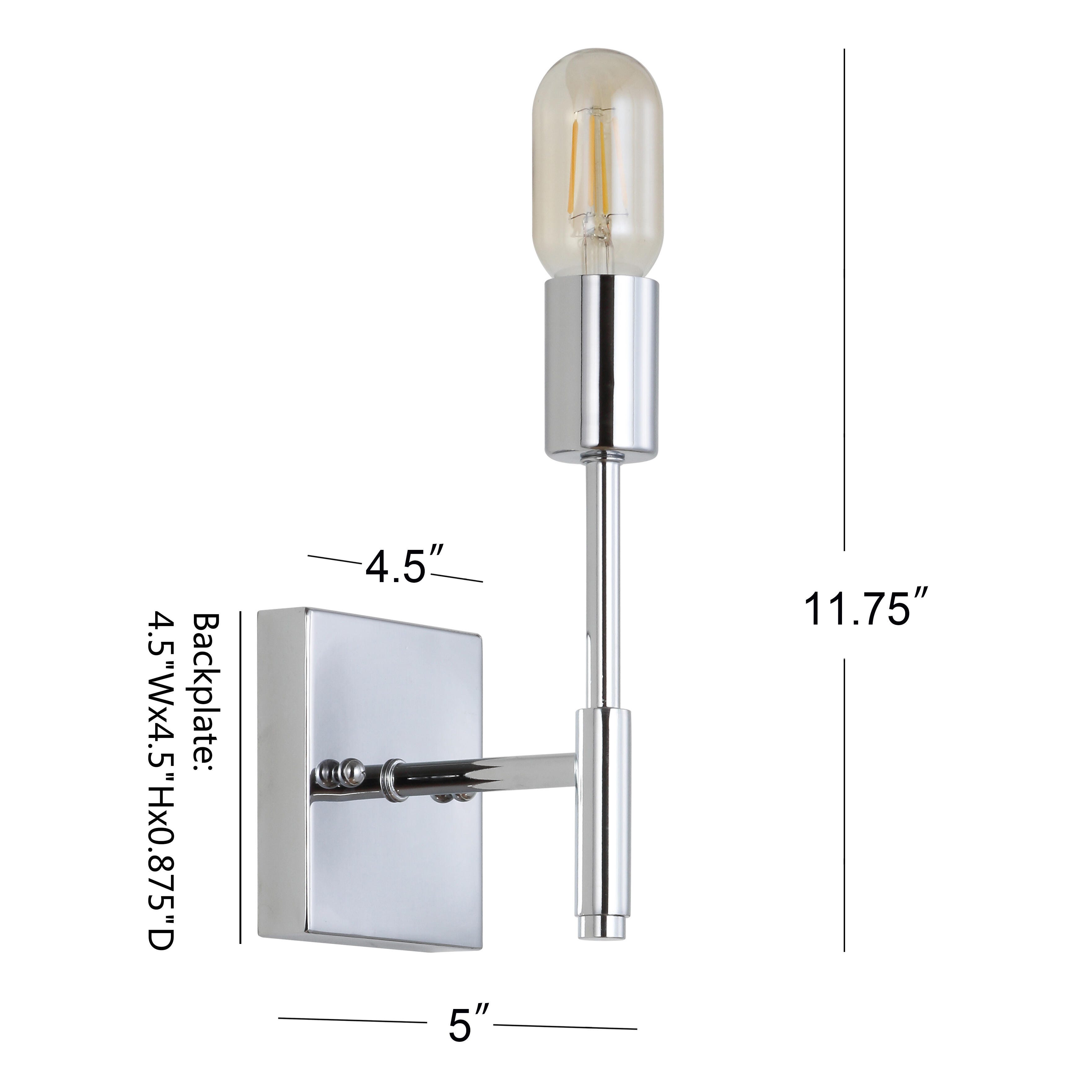 Jonathan Y Turing 1-Light Wall Sconce, , large