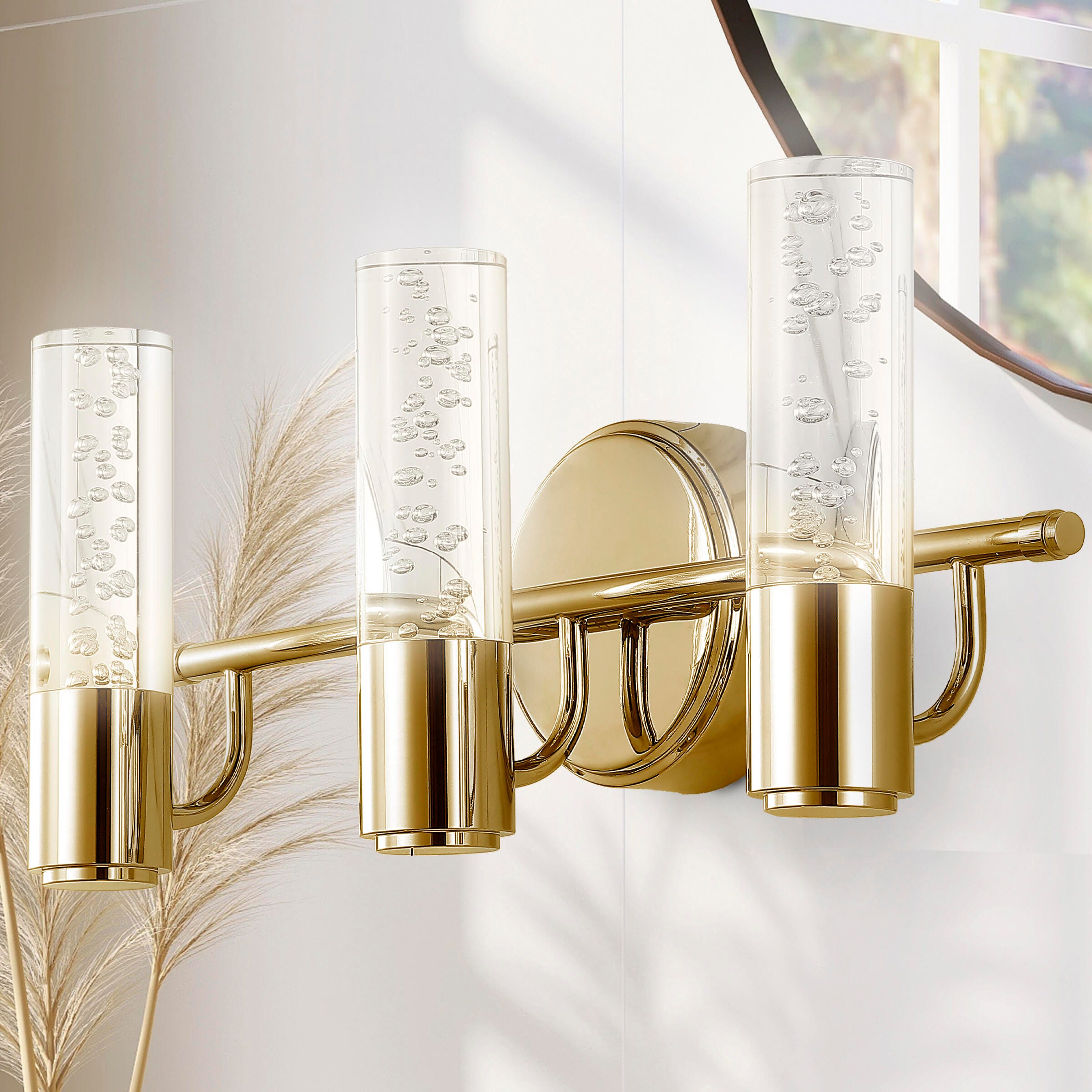 Jonathan Y 3-Light LED Sconce, , large