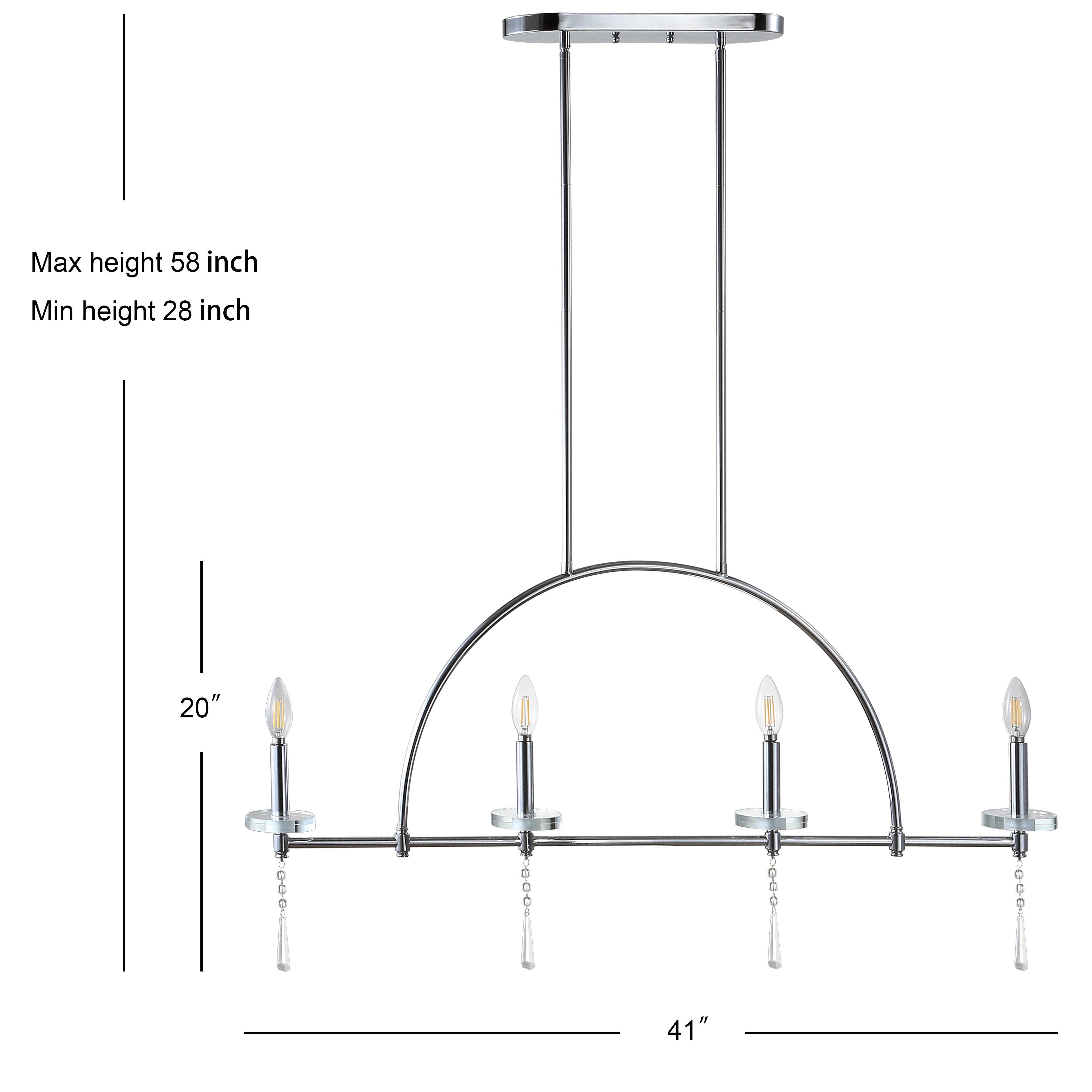 Jonathan Y Sculptural Pendant Light, , large