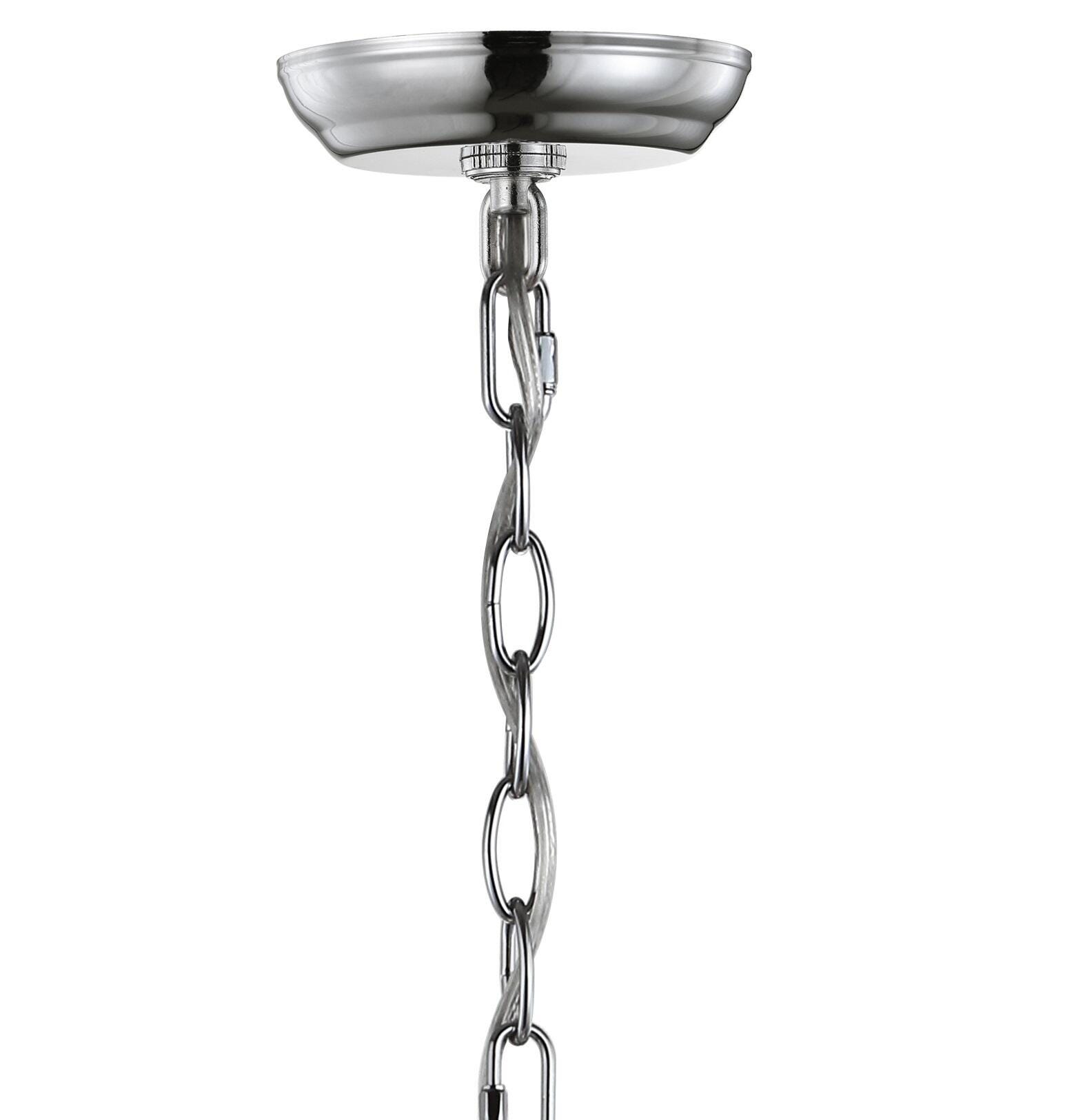 Jonathan Y 4-bulb Abstract Pendant Light, , large
