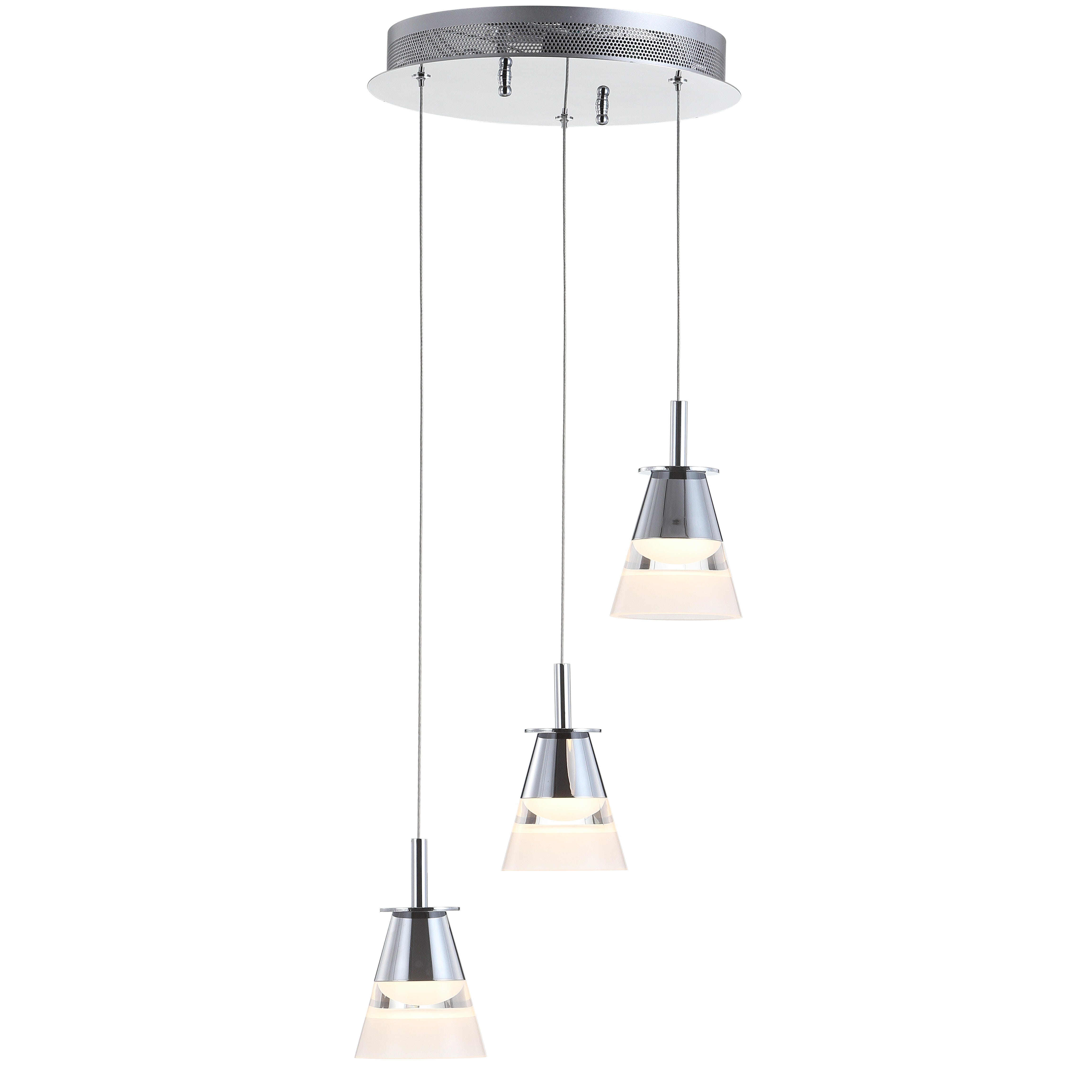 Jonathan Y Cluster Pendant Light, , large