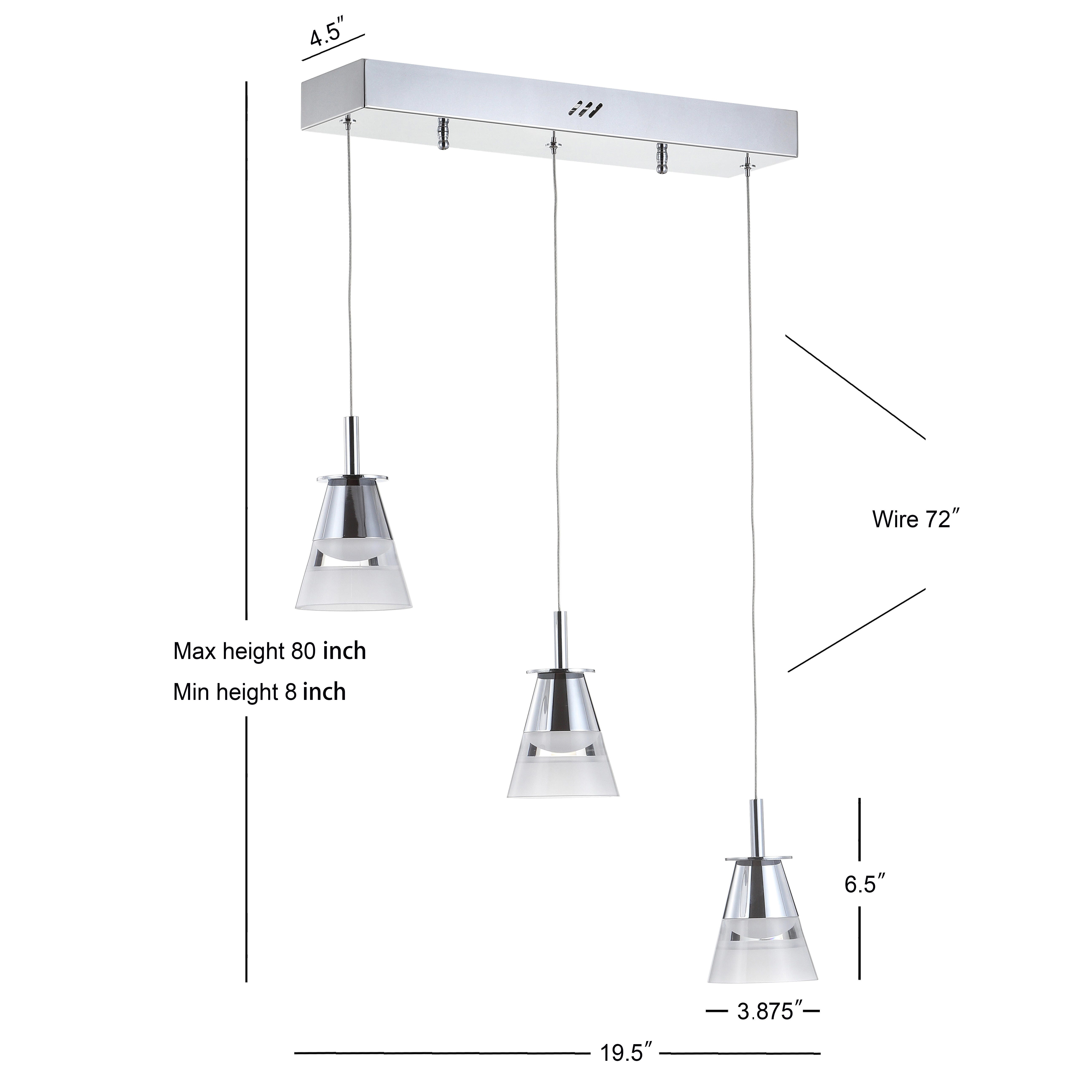 Jonathan Y Pendant Light, , large