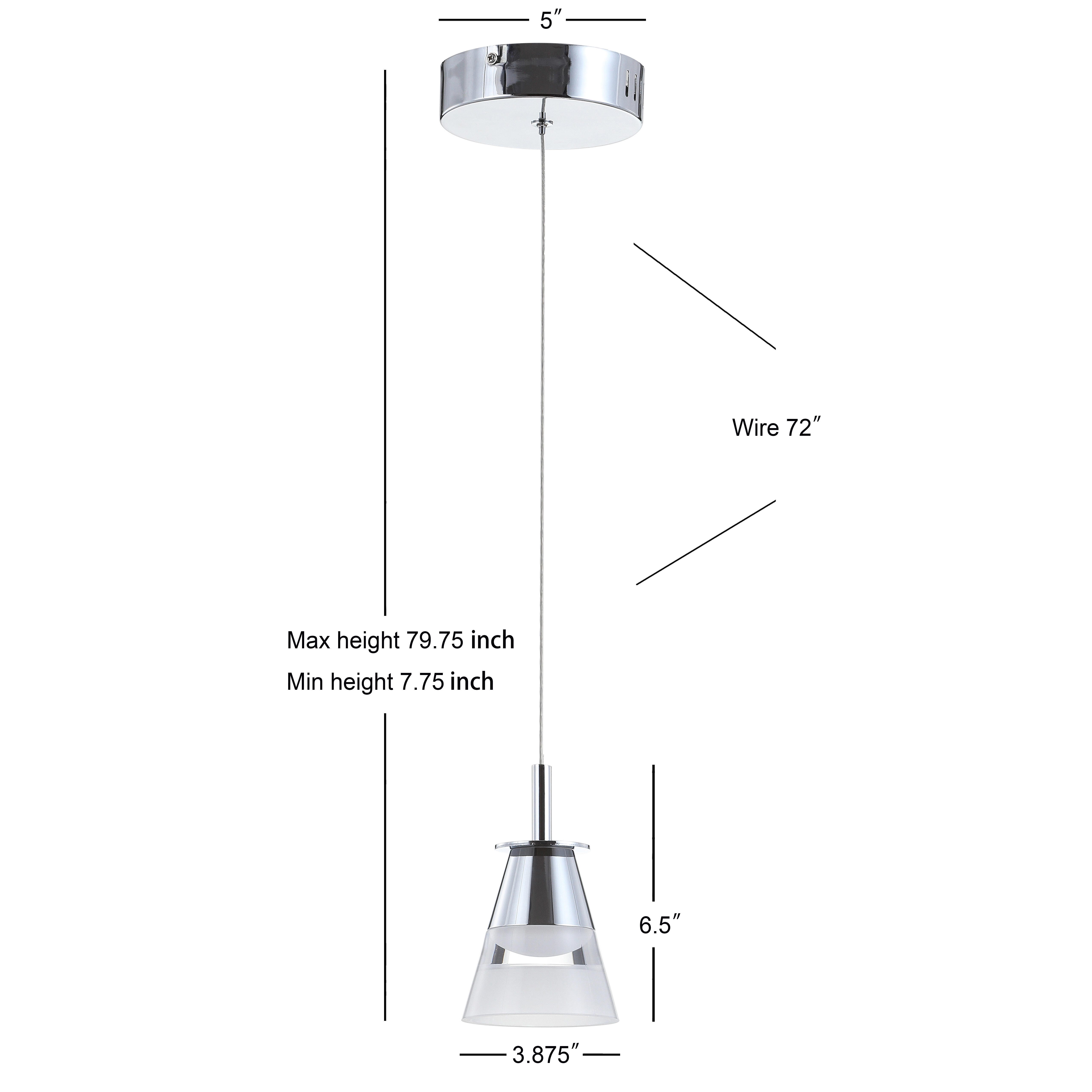 Jonathan Y Pendant Light, , large
