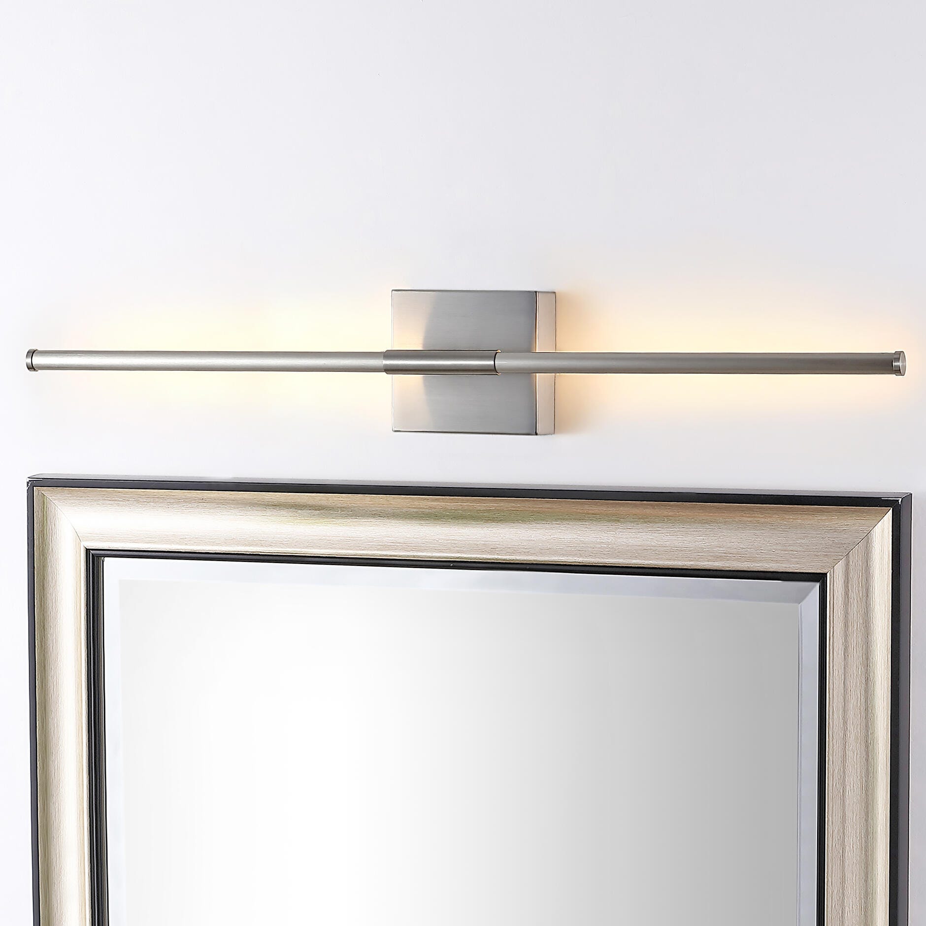 Jonathan Y Wall Sconce, Nickel, large
