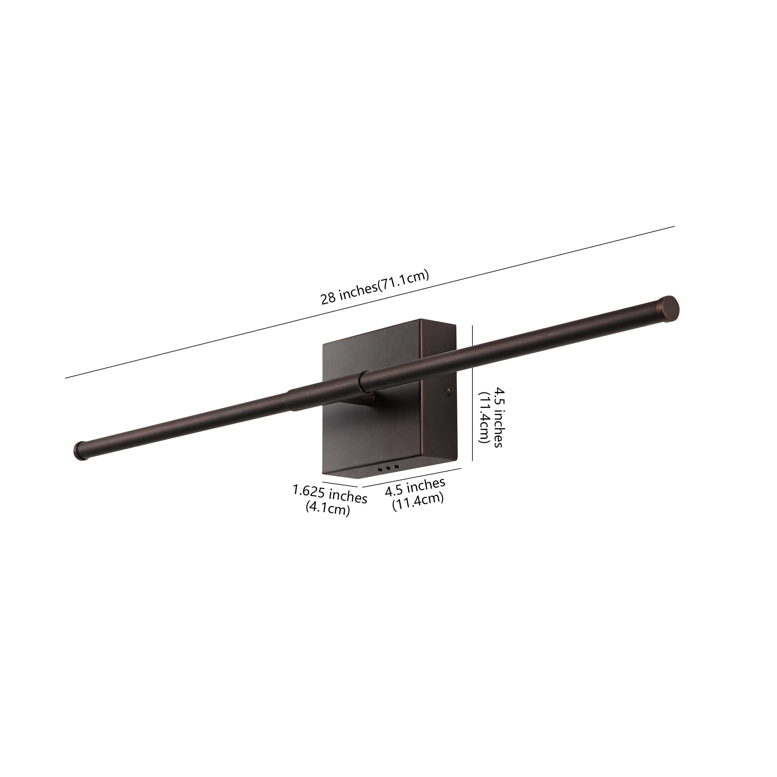 Jonathan Y Wall Sconce, Bronze, large