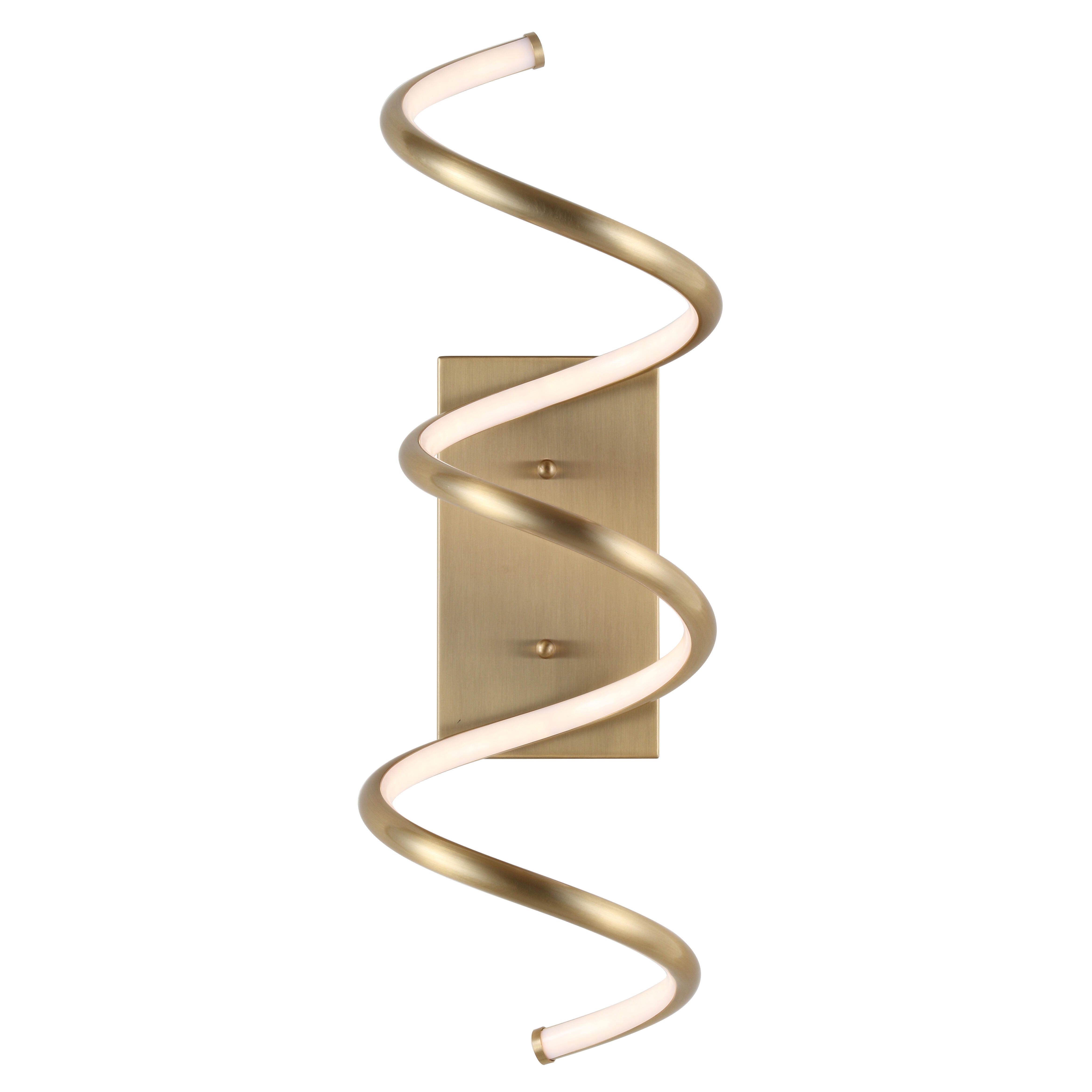 Jonathan Y Light Sconce, Gold, large