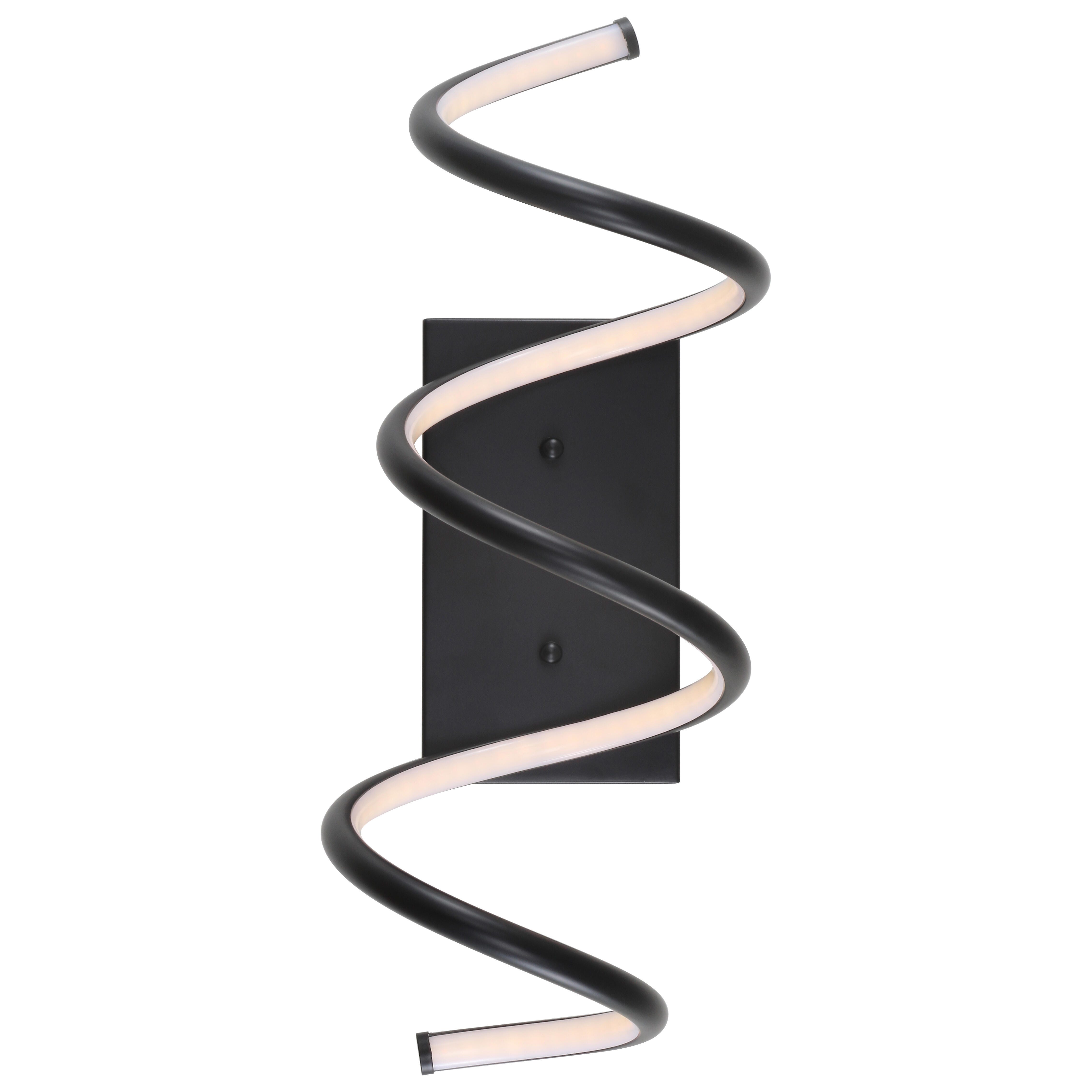 Jonathan Y Light Sconce, Black, large