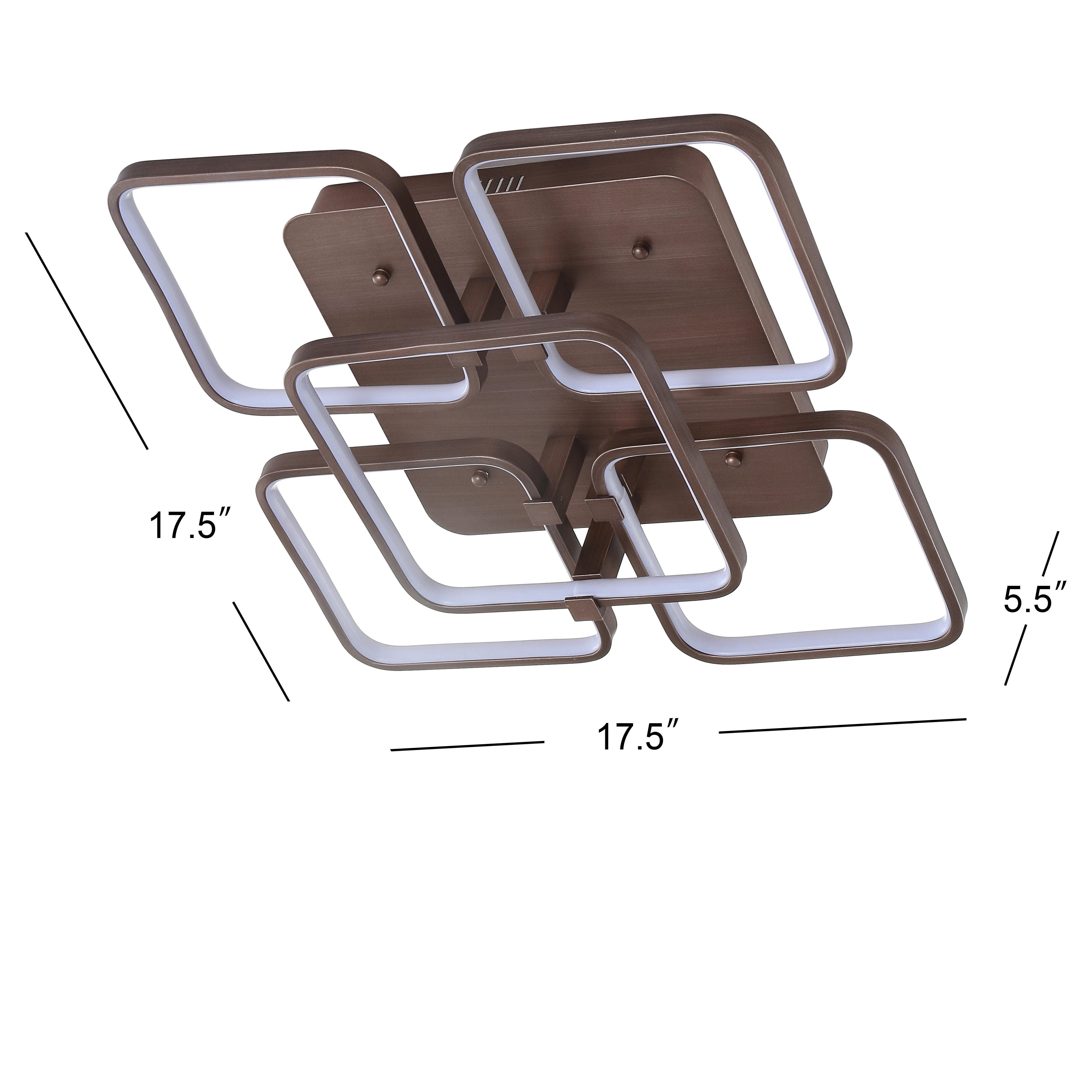 Jonathan Y Flush Mount Ceiling Light, , large