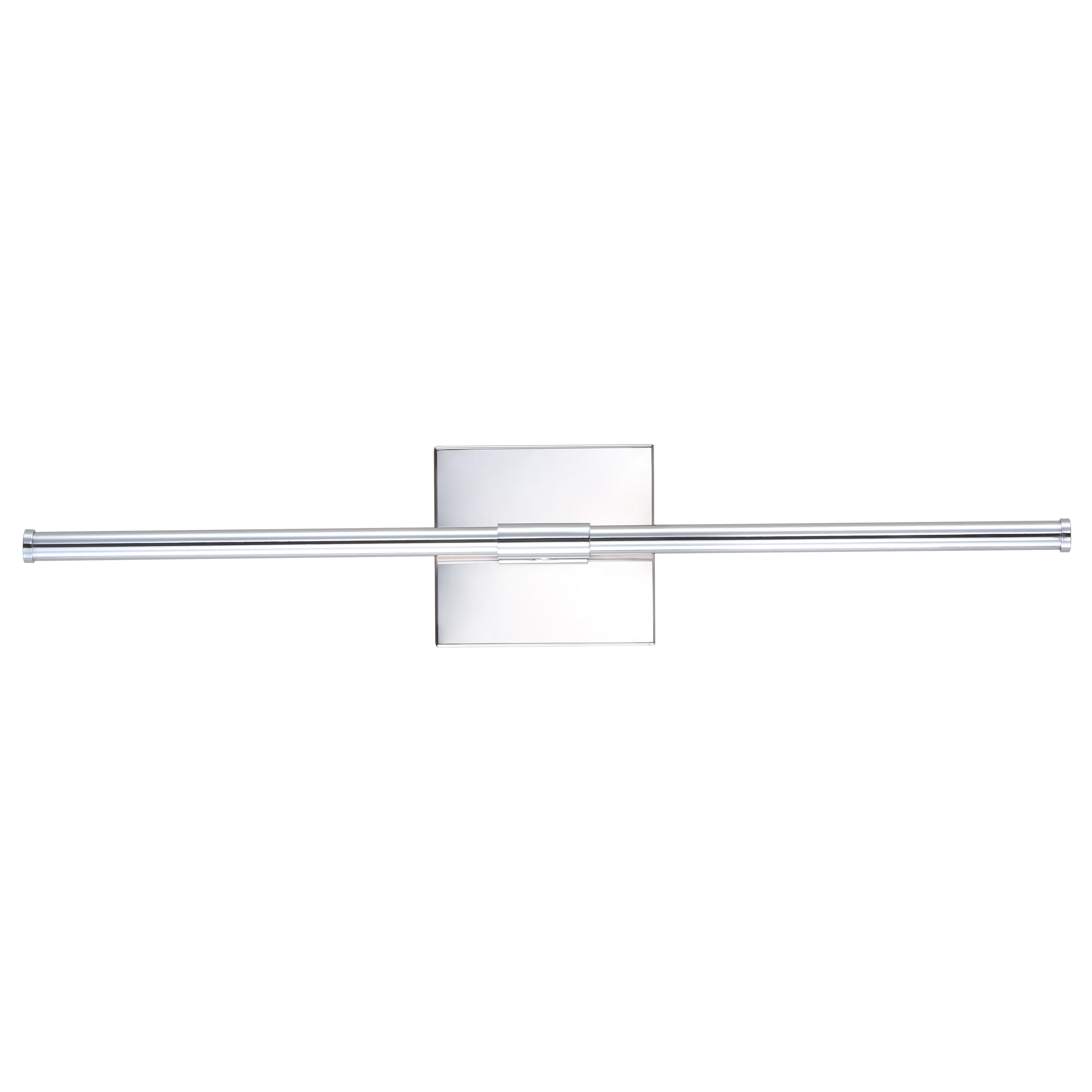 Jonathan Y Makena Wall Sconce, Chrome, large