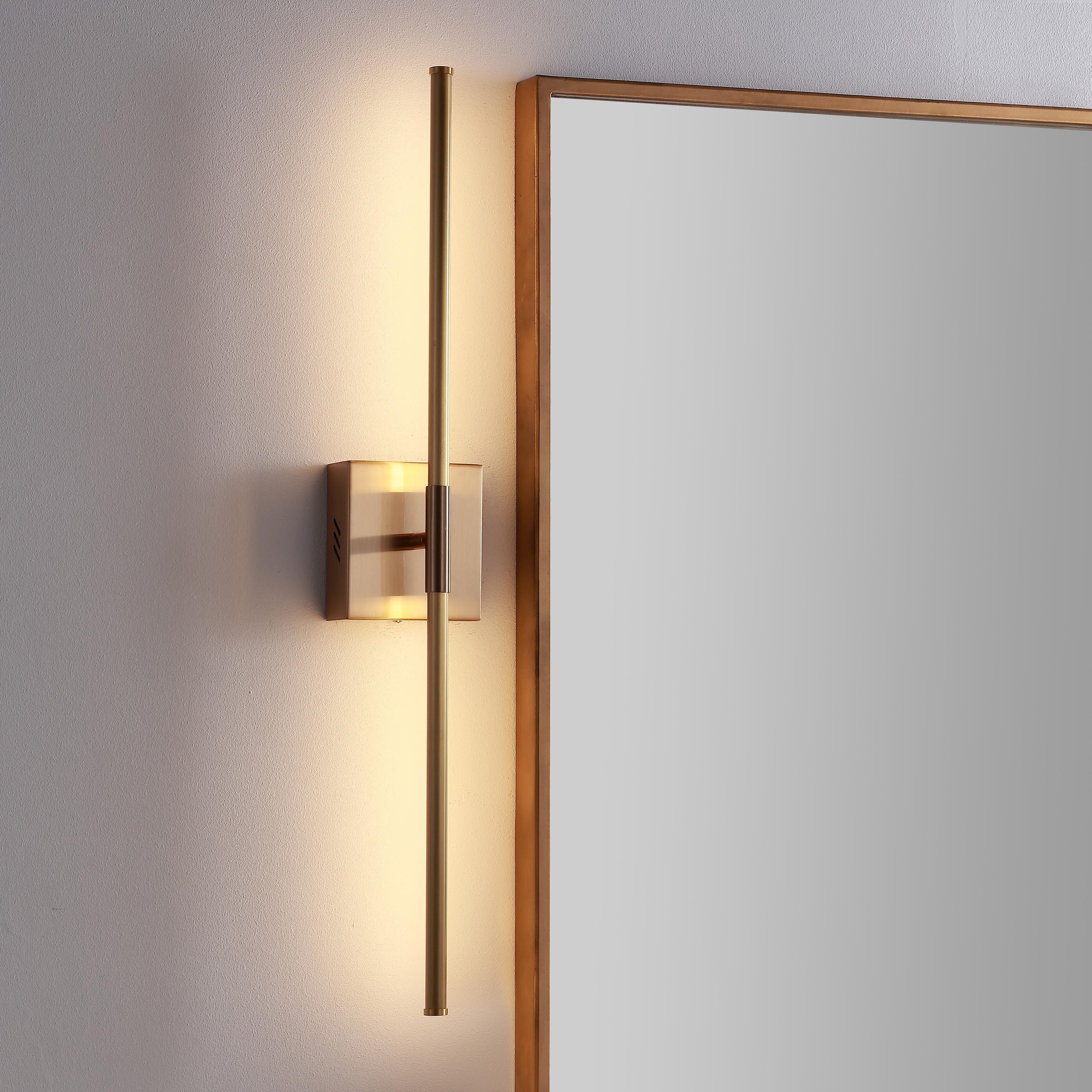 Jonathan Y Makena Wall Sconce, Gold, rollover