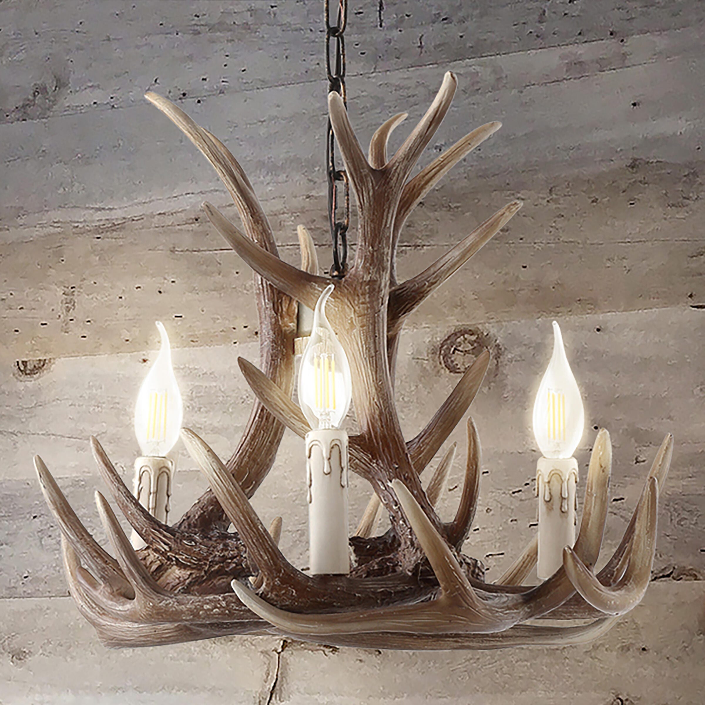 Jonathan Y Nelle 3-Light Chandelier, , large