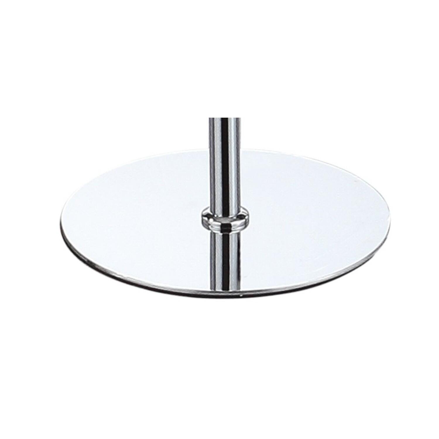 Jonathan Y Pilar Floor Lamp, Chrome, large