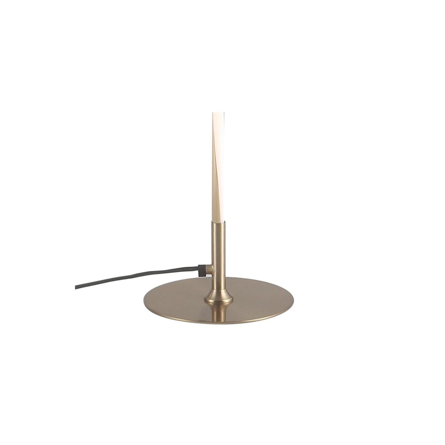 Jonathan Y Pilar Floor Lamp, Gold, large