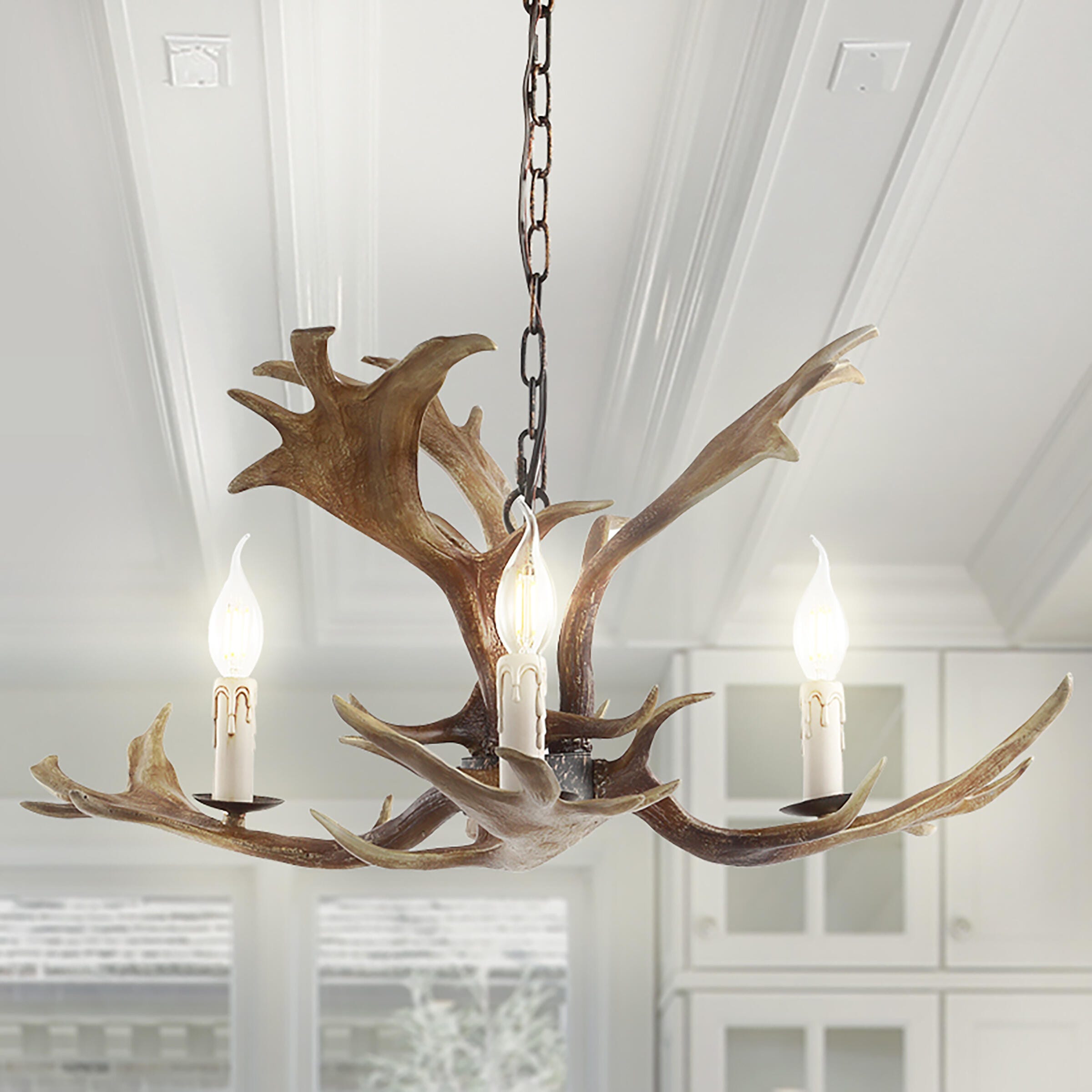Jonathan Y Speller 3-Light Chandelier, , large