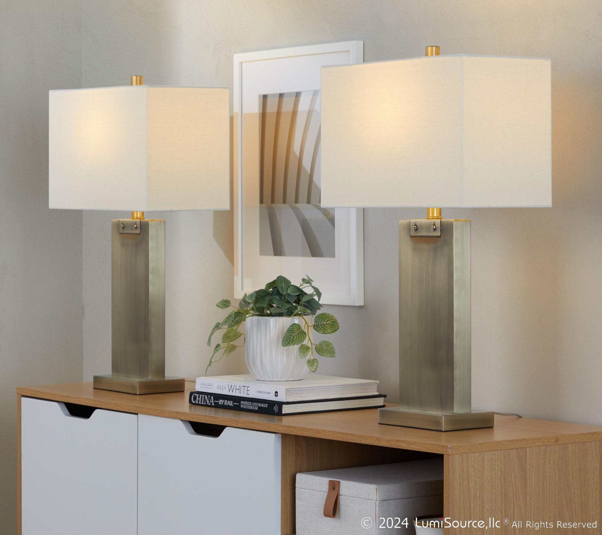LumiSource Royce Table Lamp (Set of 2), , large