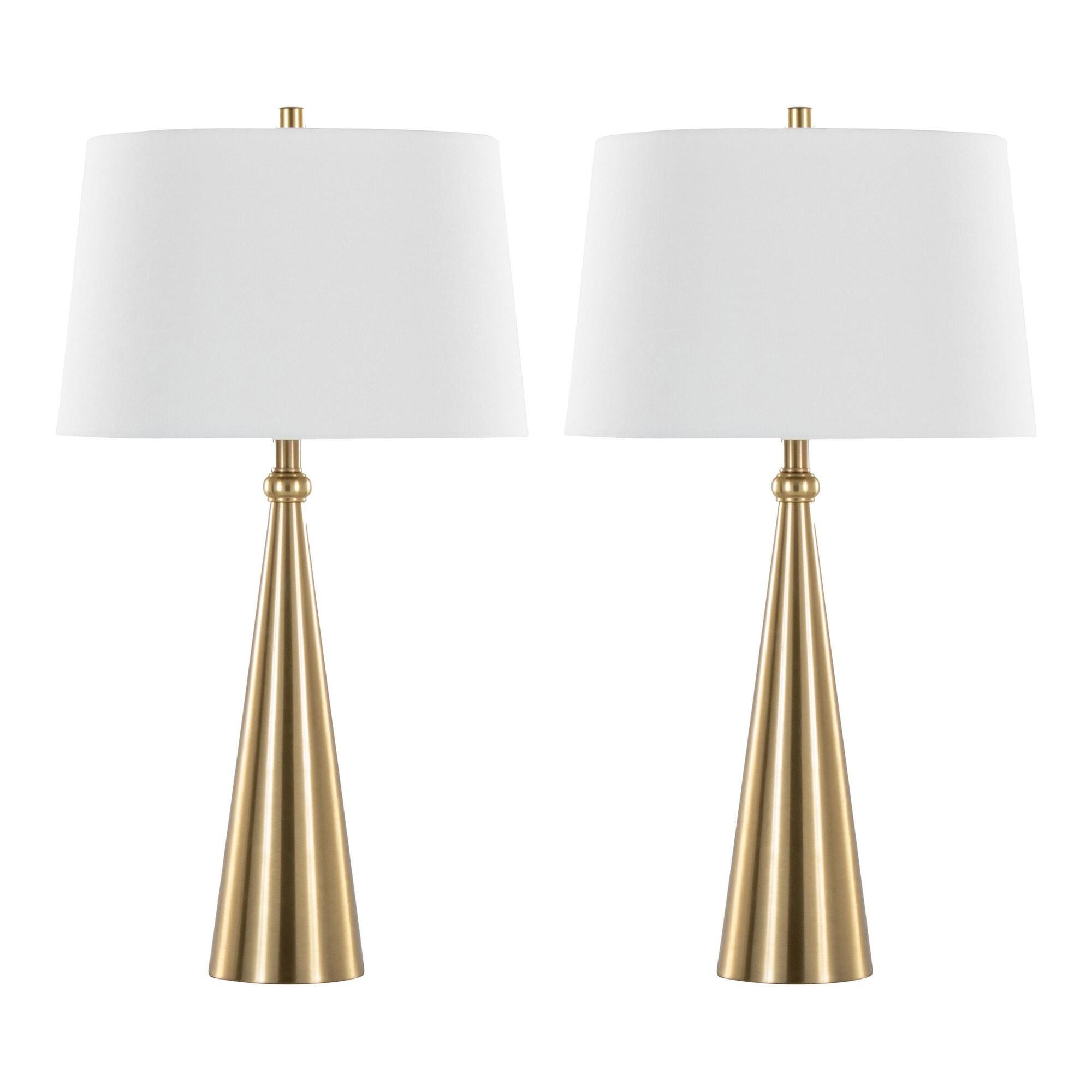 LumiSource Cone Table Lamp (Set of 2), , large