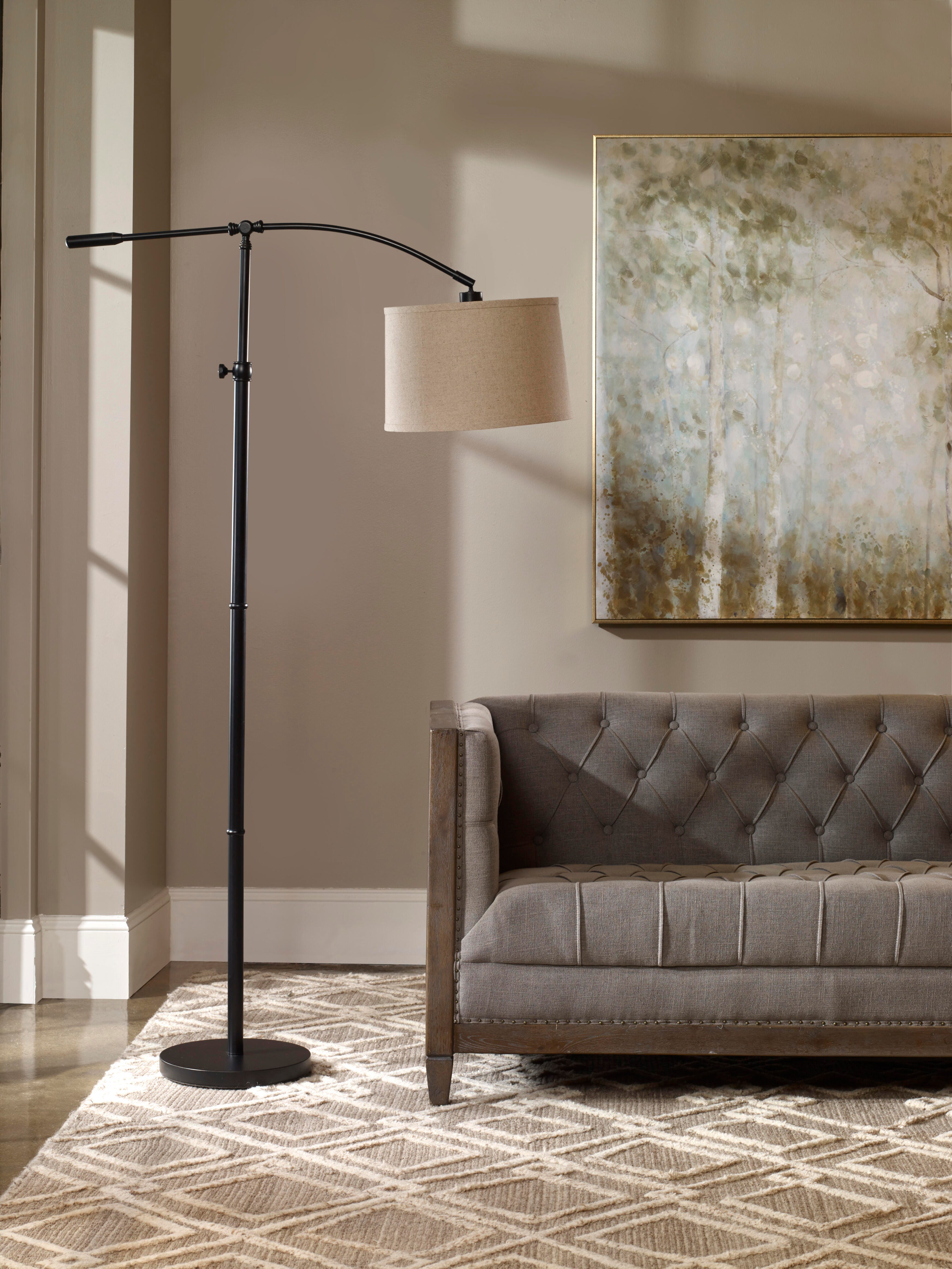 Exalted Living Tall Arm Floor Lamp, , large