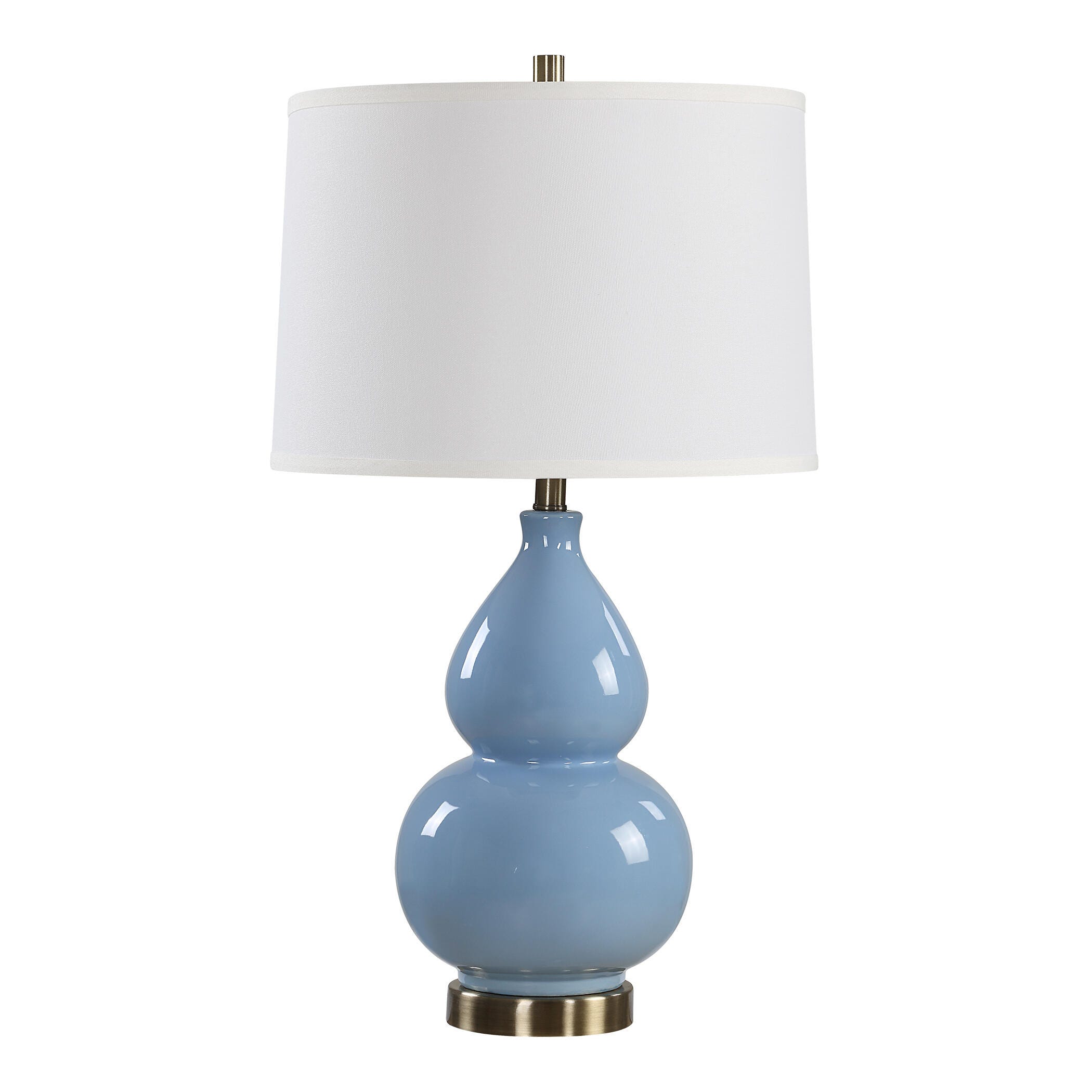 Exalted Living Illuminate Table Lamp, Light Blue, large