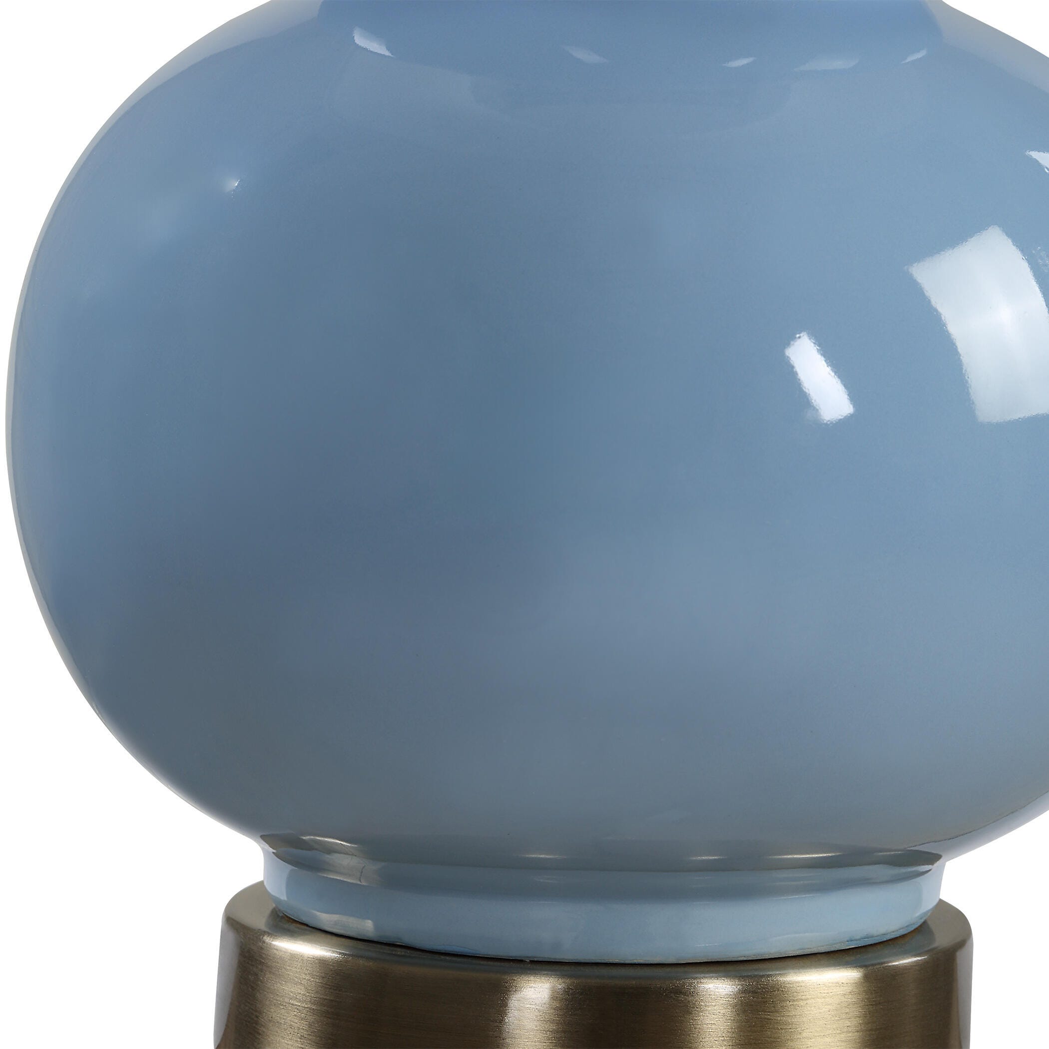 Exalted Living Illuminate Table Lamp, Light Blue, large