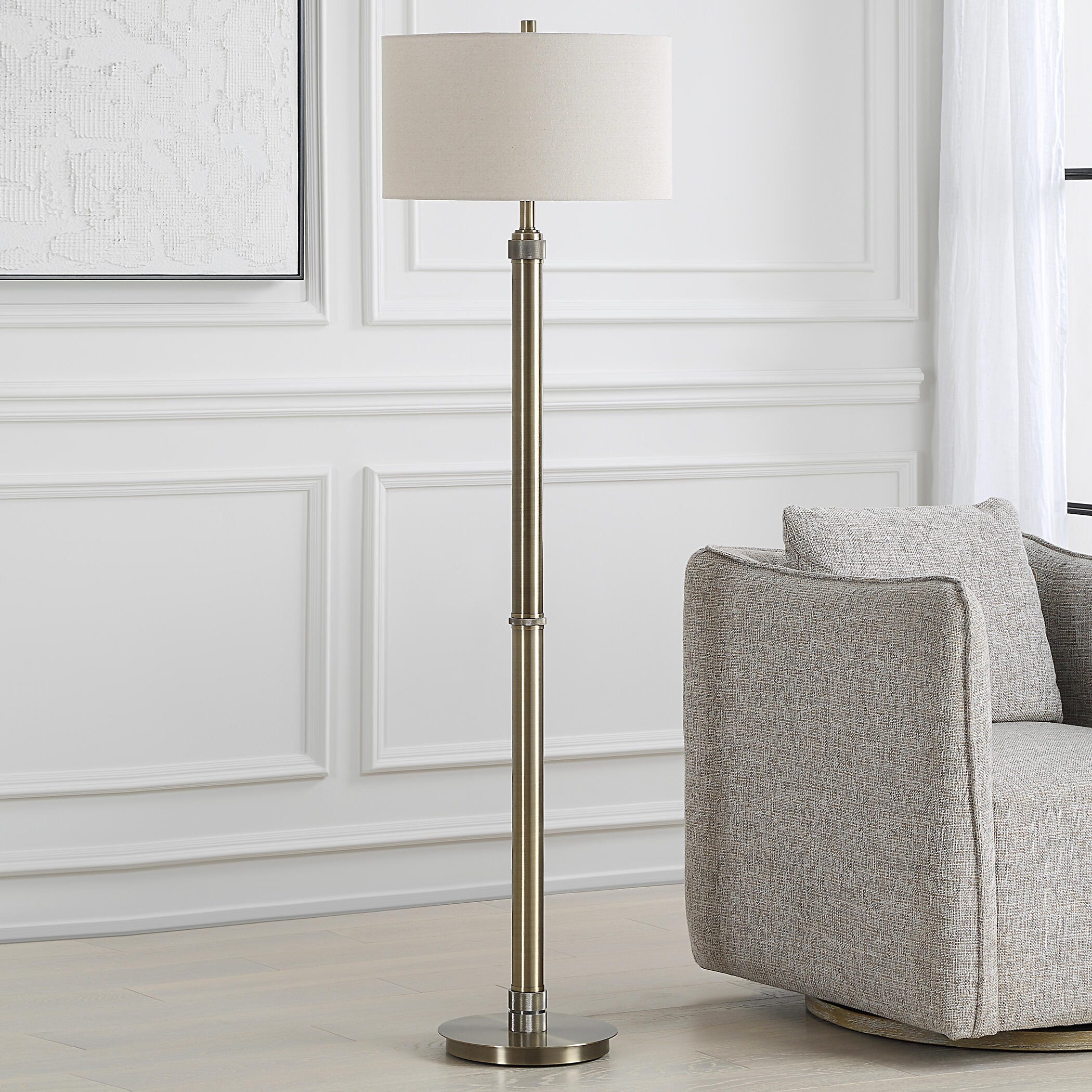 Exalted Living Sleek Floor Lamp, , large
