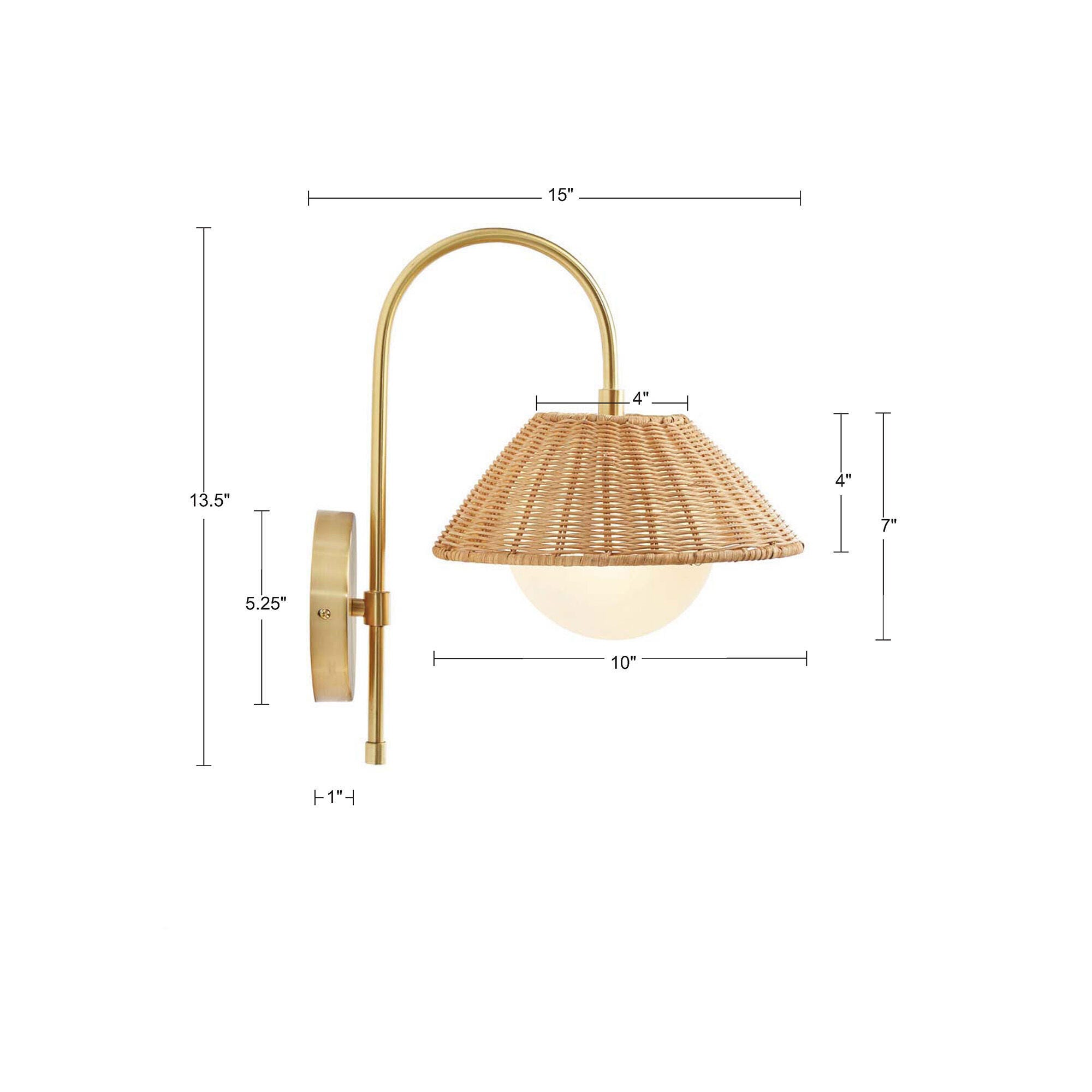 Ink+Ivy Laguna Wall Sconce, , large