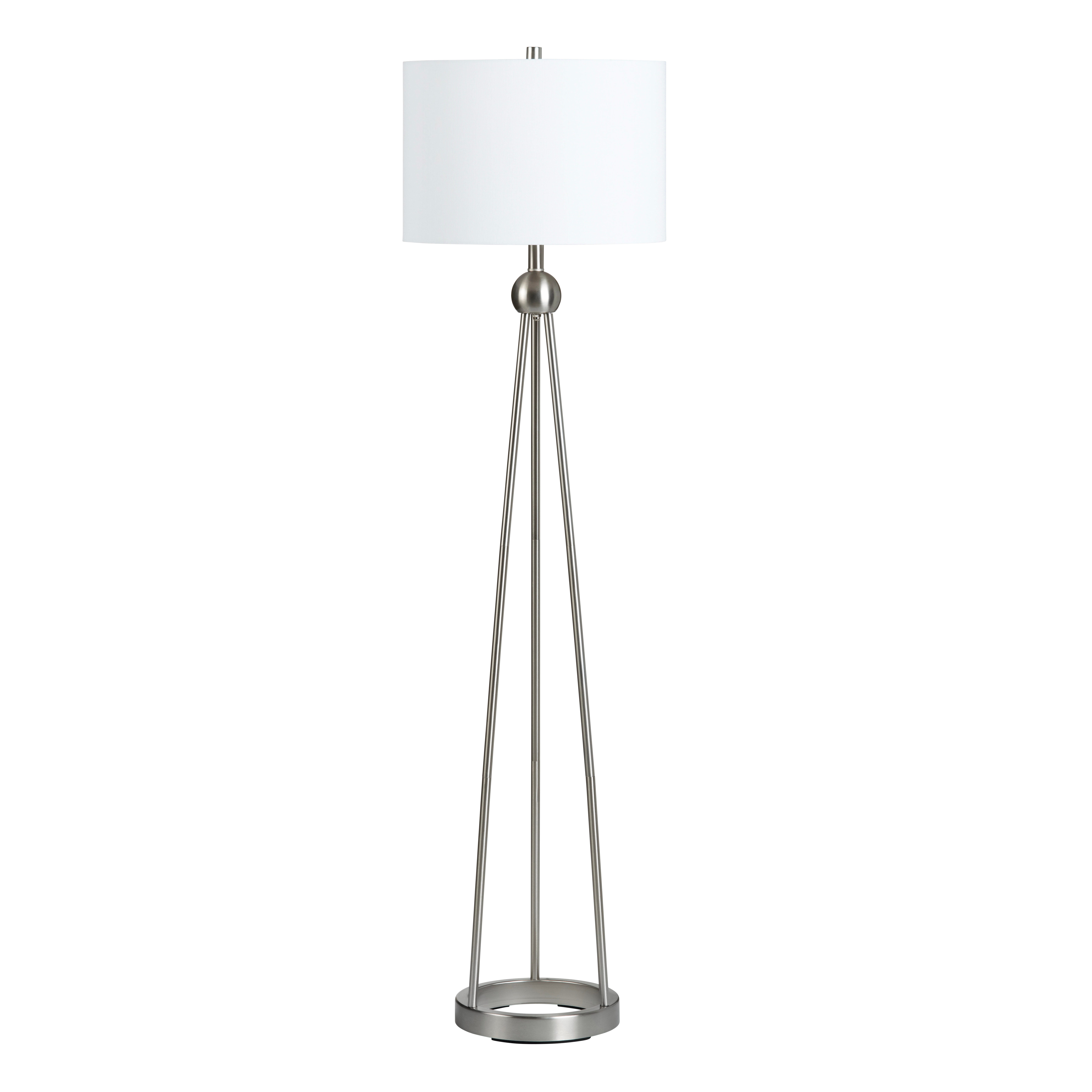 Evolution Floor Lamp, Silver, large