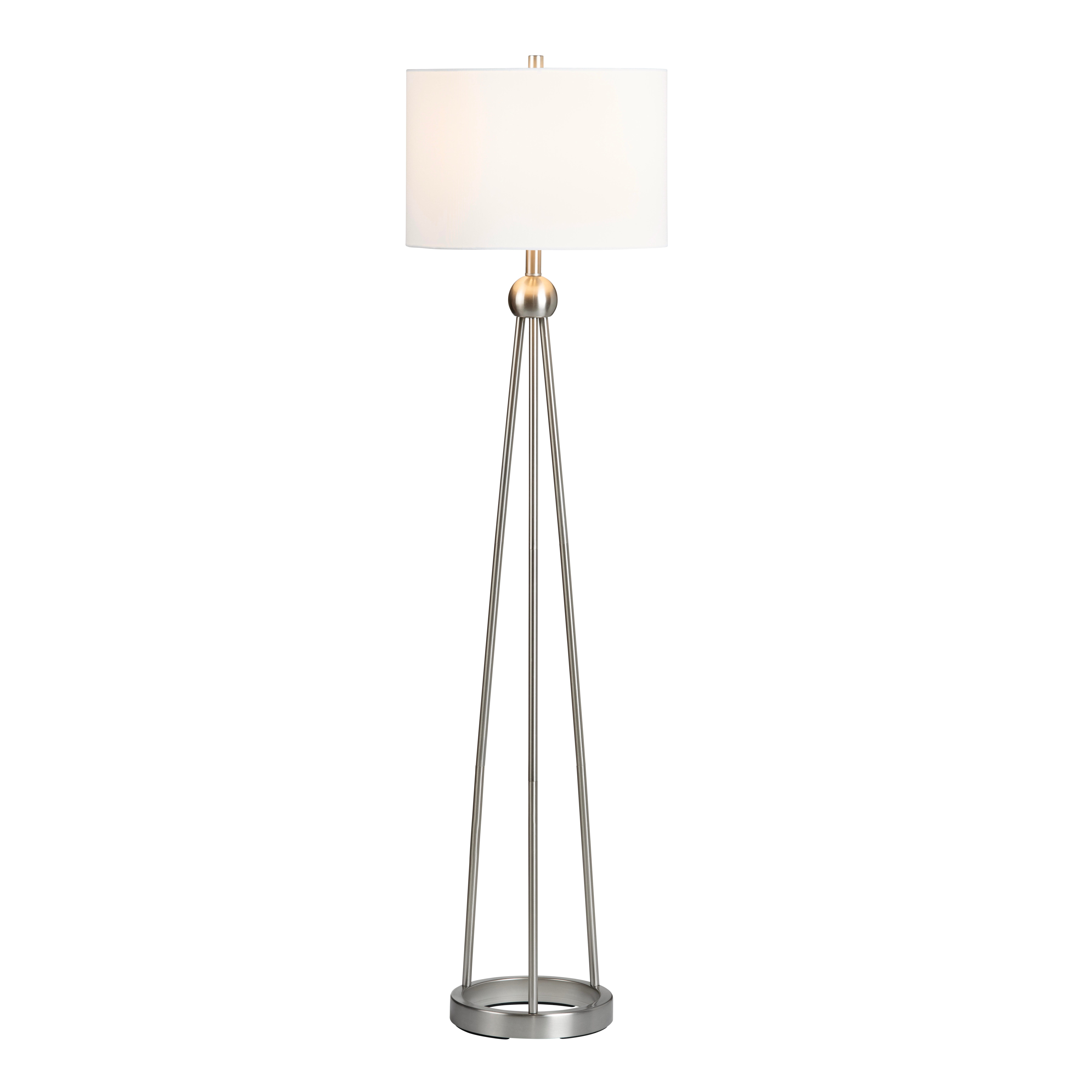 Evolution Floor Lamp, Silver, large