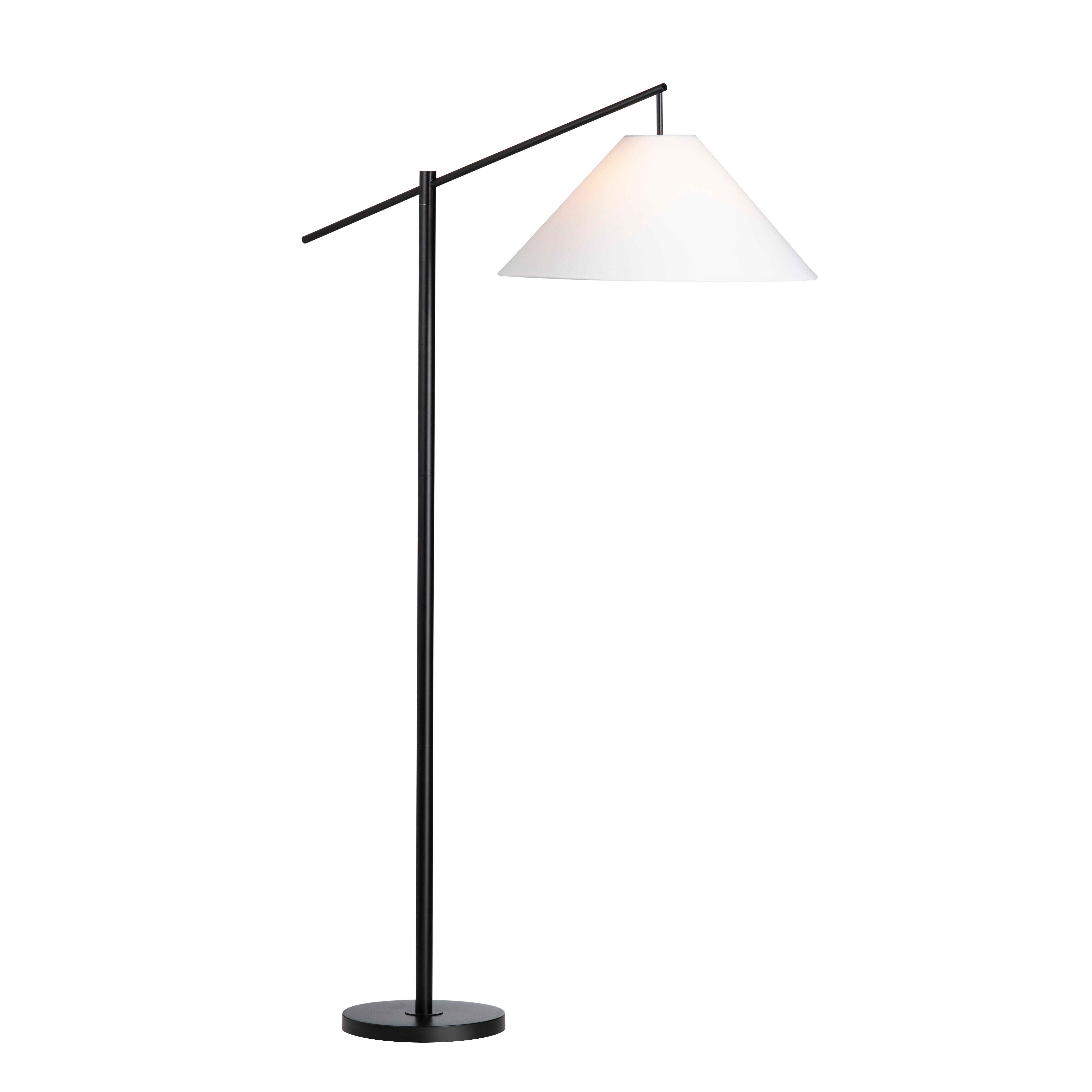 Evolution Arc Floor Lamp, Black, large