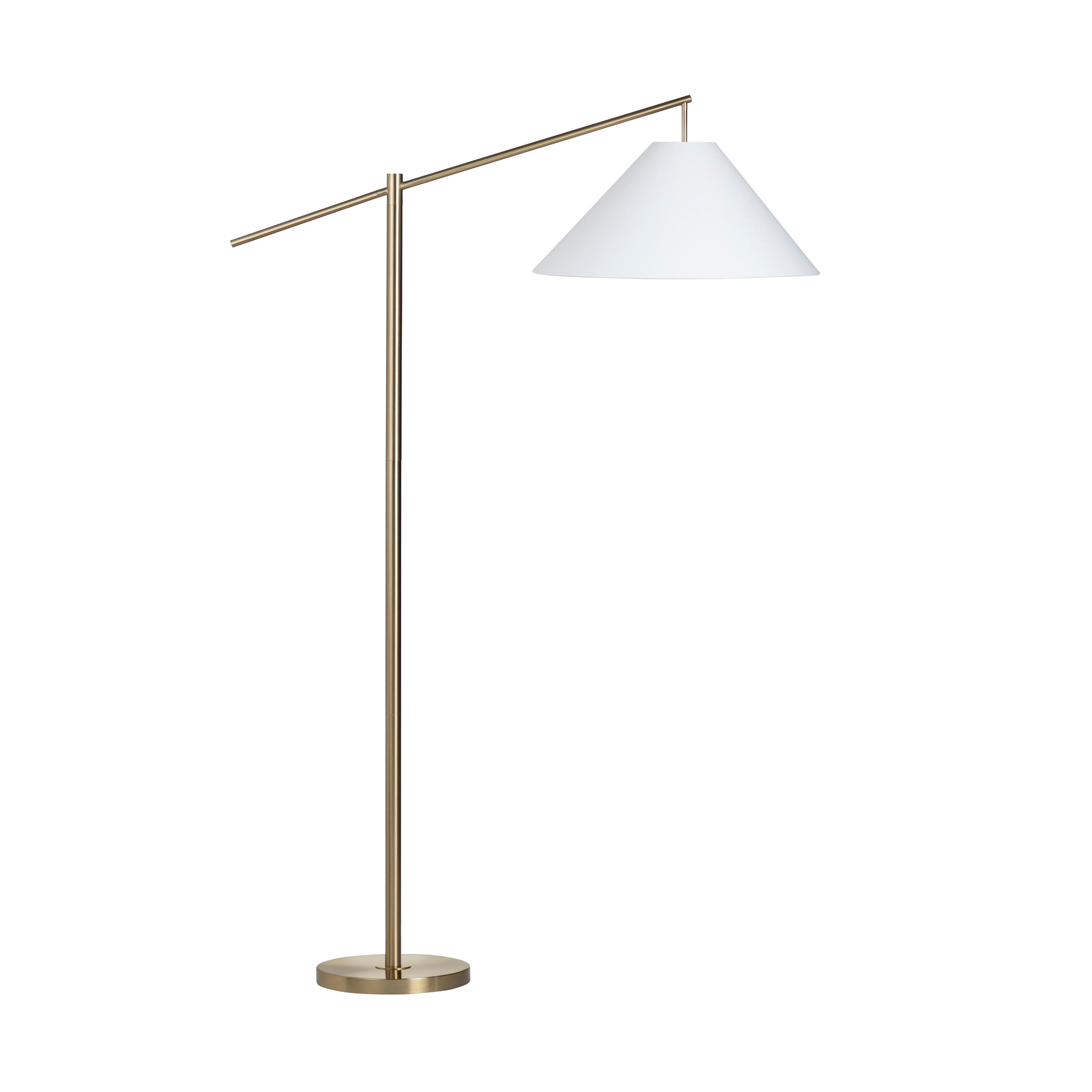 Evolution Arc Floor Lamp, Gold, large